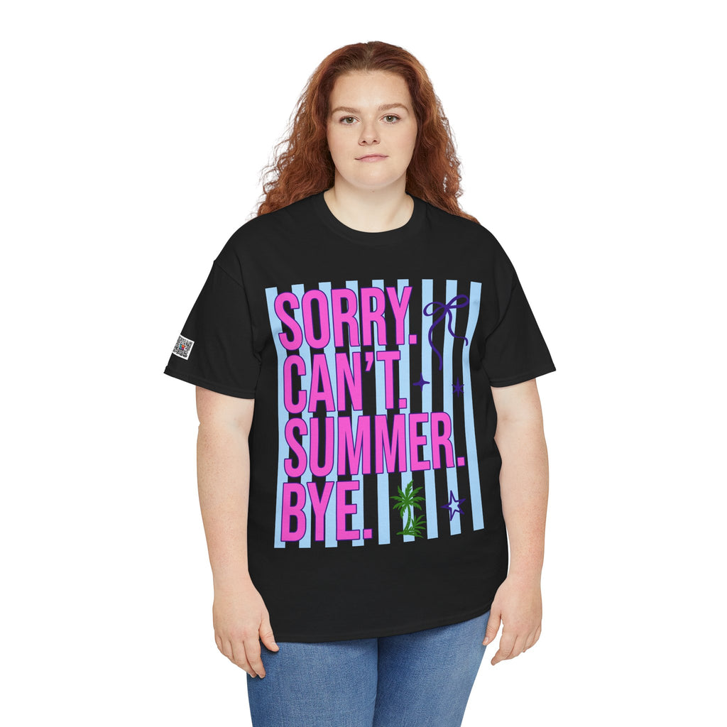 SORRY CAN’T SUMMER BYE T-SHIRT | FUNNY TEACHER SUMMER SHIRT | LAST DAY OF SCHOOL SHIRT | CR8TIVE DESIGNS