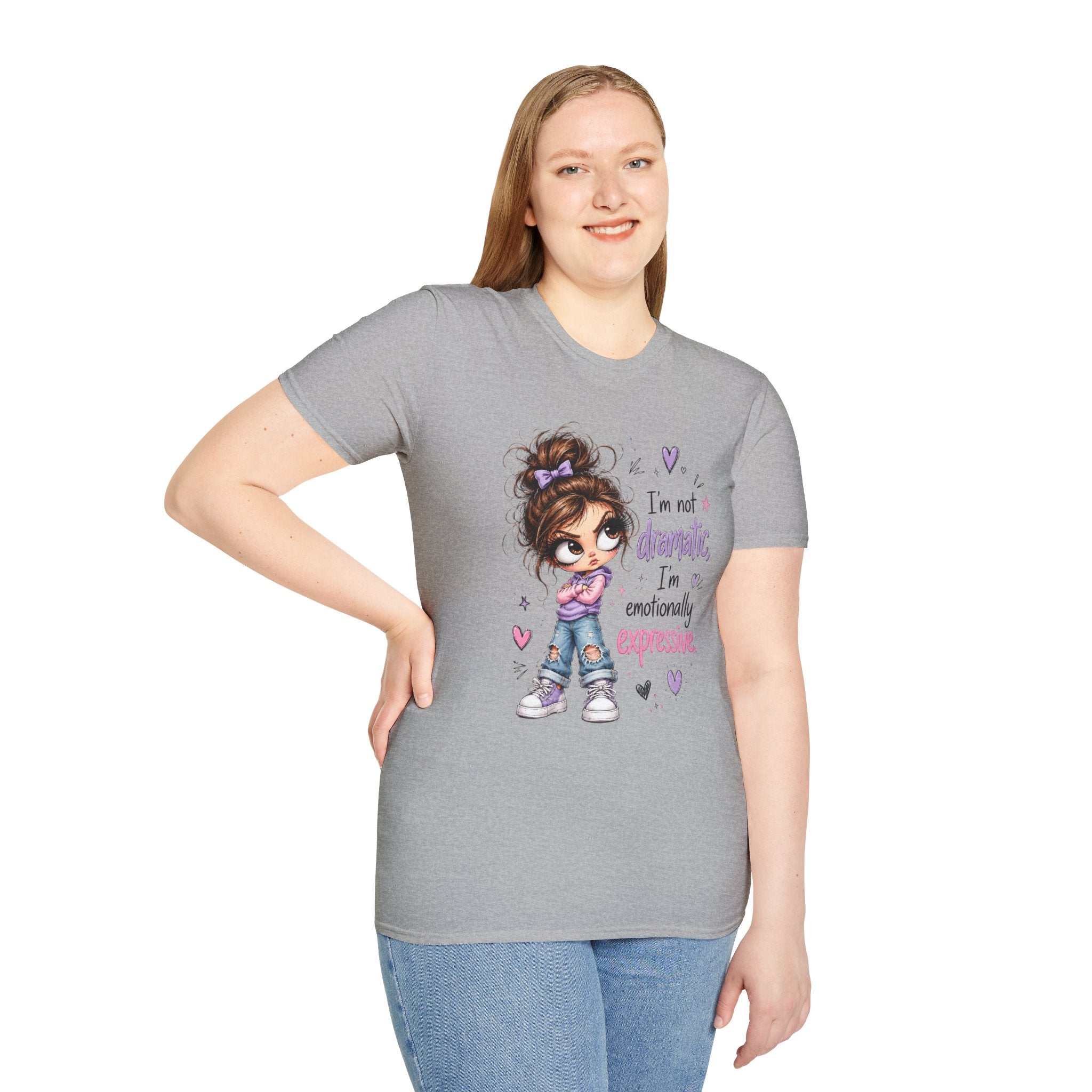 I'm Not Dramatic I'm emotionally expressive | Graphic Tee | Cr8tive Designs
