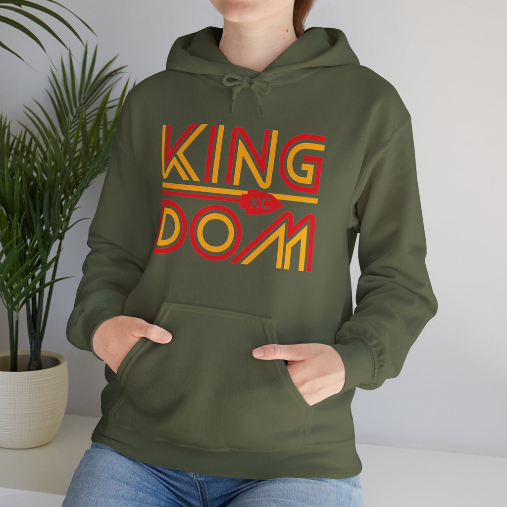 KC Kingdom | Retro Football Hoodie | Cr8tive Designs