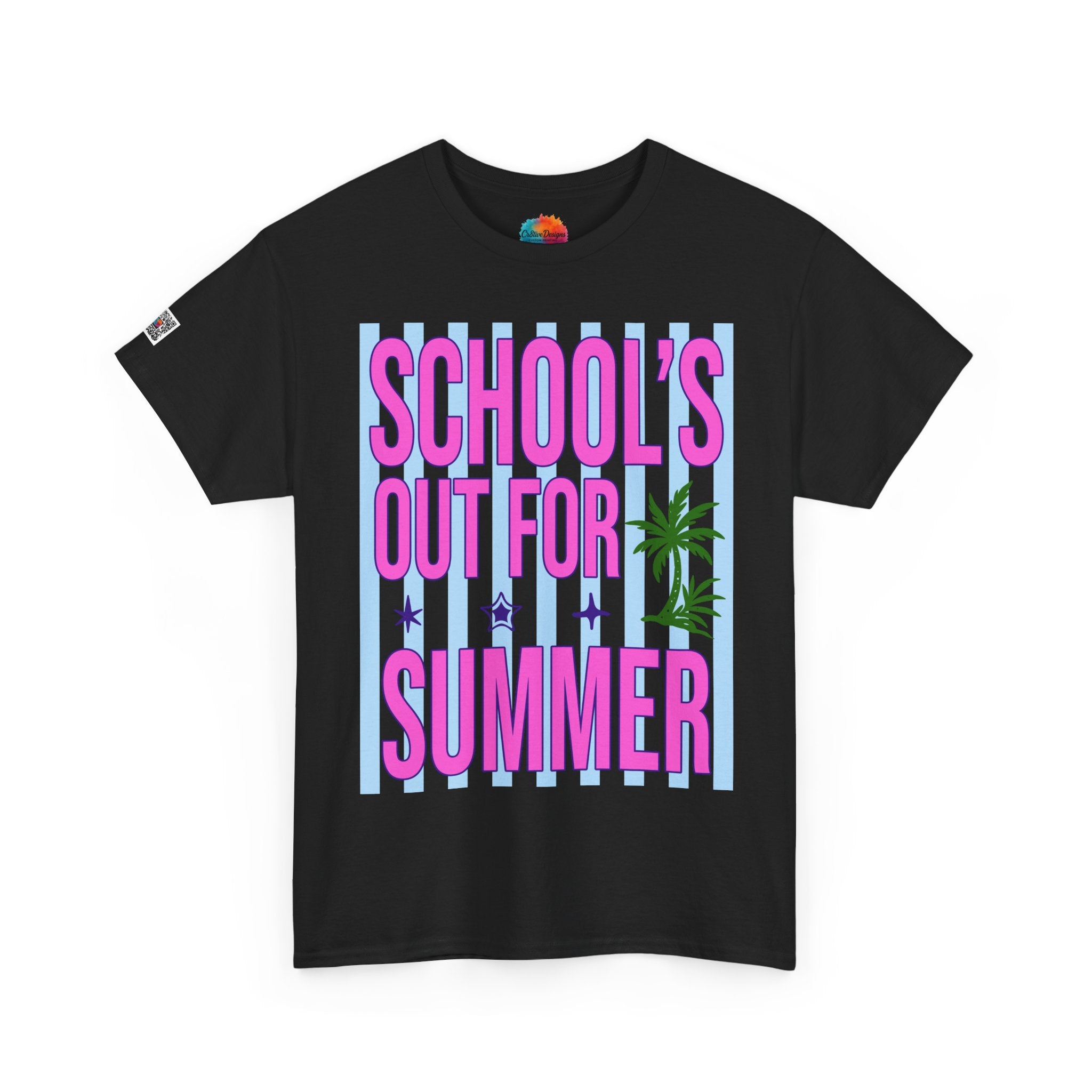 SCHOOL’S OUT FOR SUMMER T-SHIRT | TEACHER SUMMER BREAK SHIRT | LAST DAY OF SCHOOL SHIRT | CR8TIVE DESIGNS