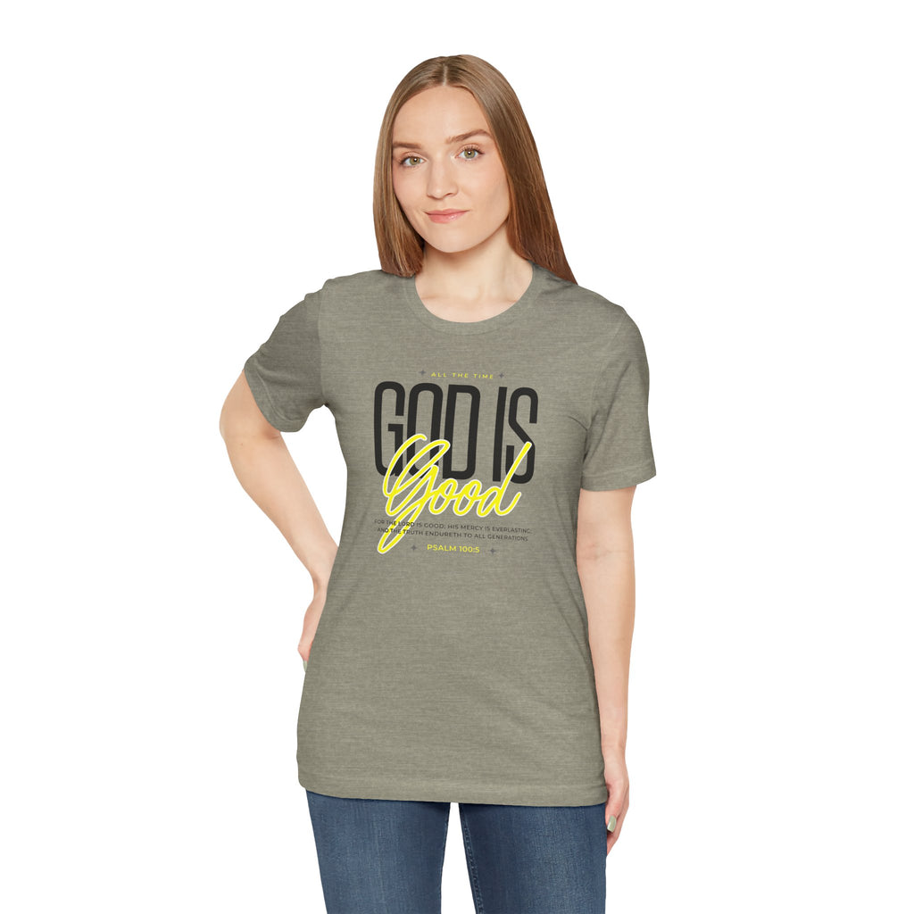 God Is Good T-Shirt | Inspirational Christian Faith Tee | Cr8tive Designs