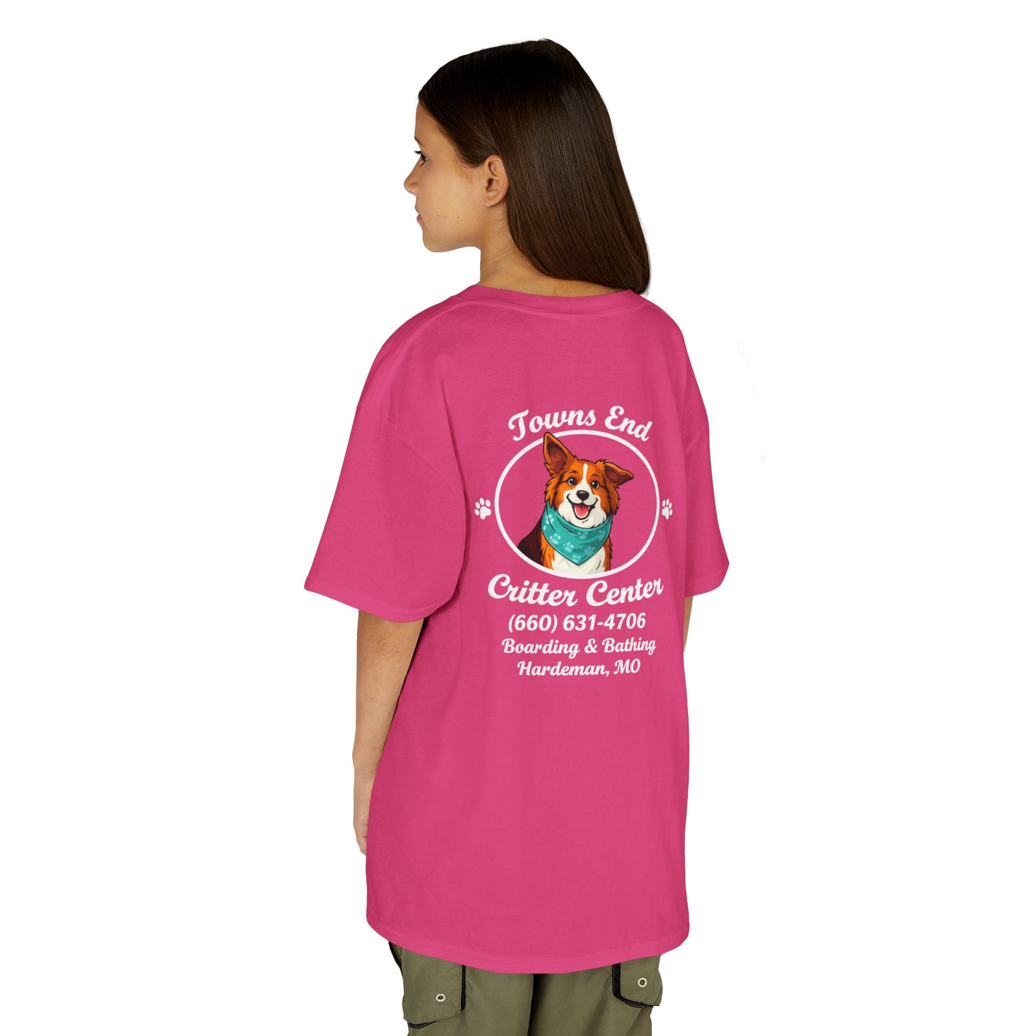 Towns End Critter Center | Custom Business Logo Kids Tee | Cr8tive Designs