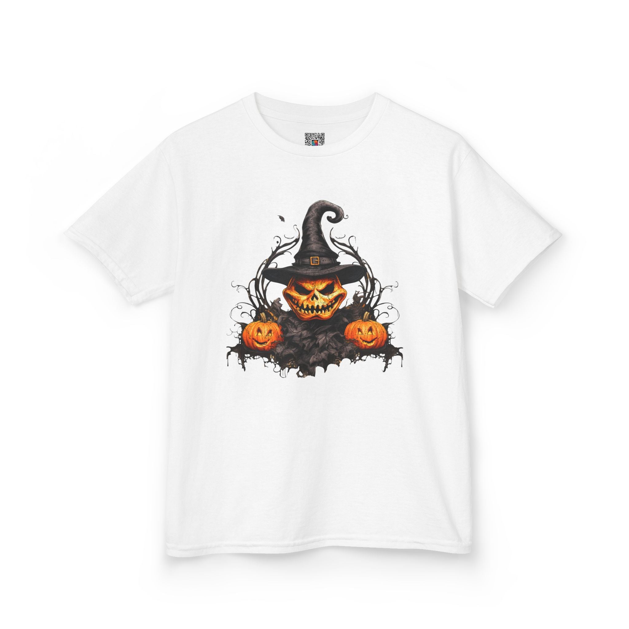 Kids Halloween Pumpkin Witch T-Shirt | Cr8tive Designs