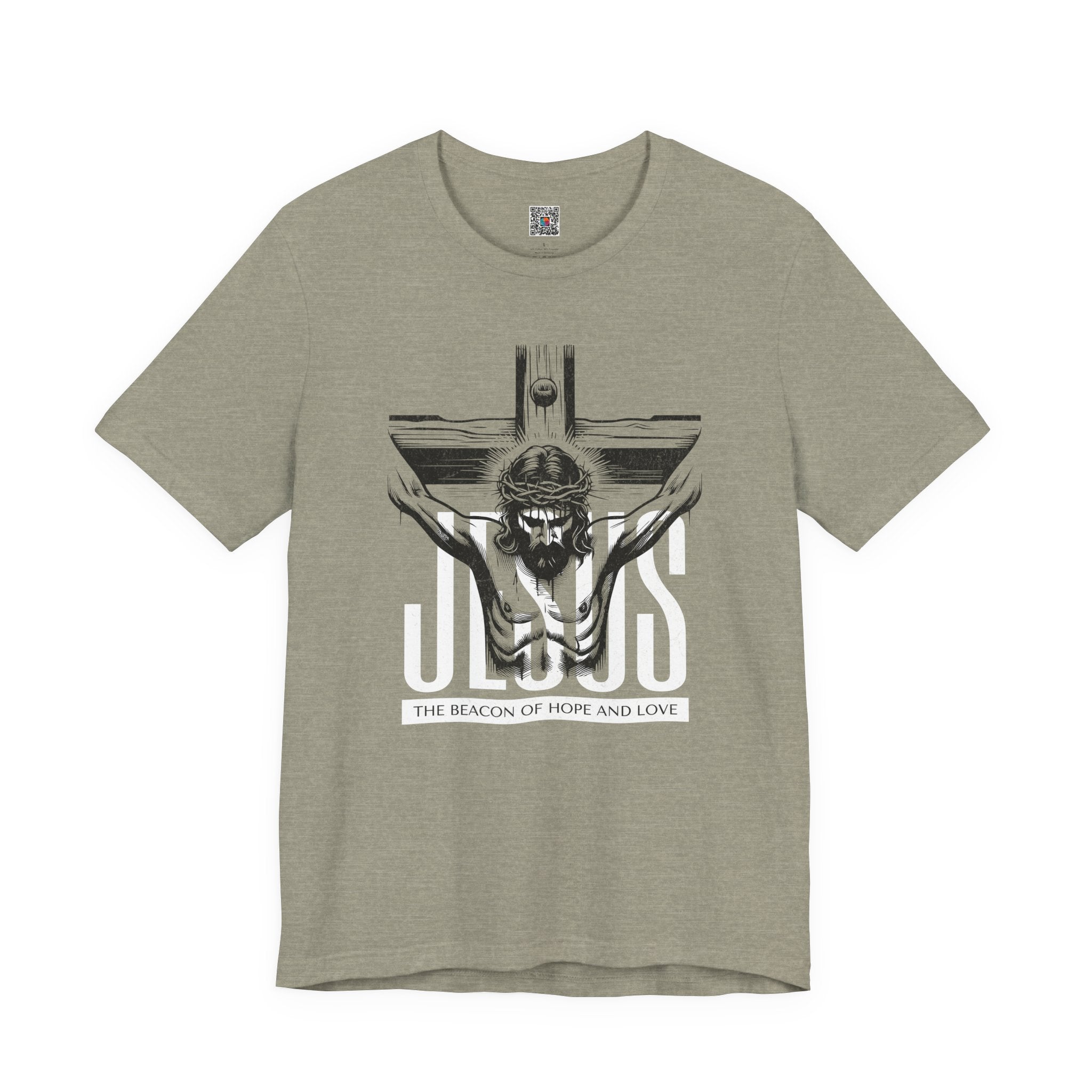 Jesus Crucifix Tee | Christian Graphic T-Shirt | Cr8tive Designs