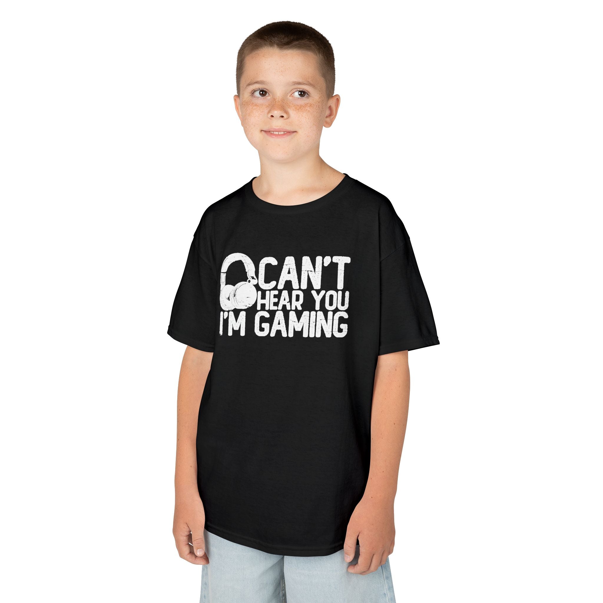 Can’t Hear You, I’m Gaming | Funny Youth Gamer T-Shirt | Cr8tive Designs