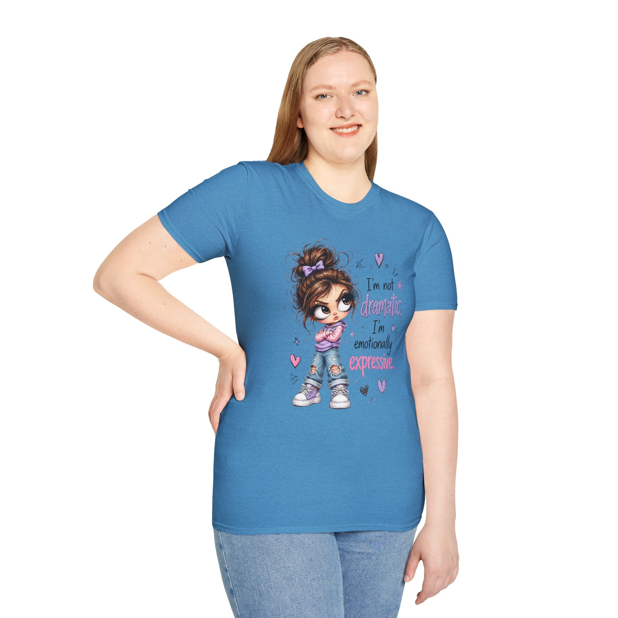 I'm Not Dramatic I'm emotionally expressive | Graphic Tee | Cr8tive Designs