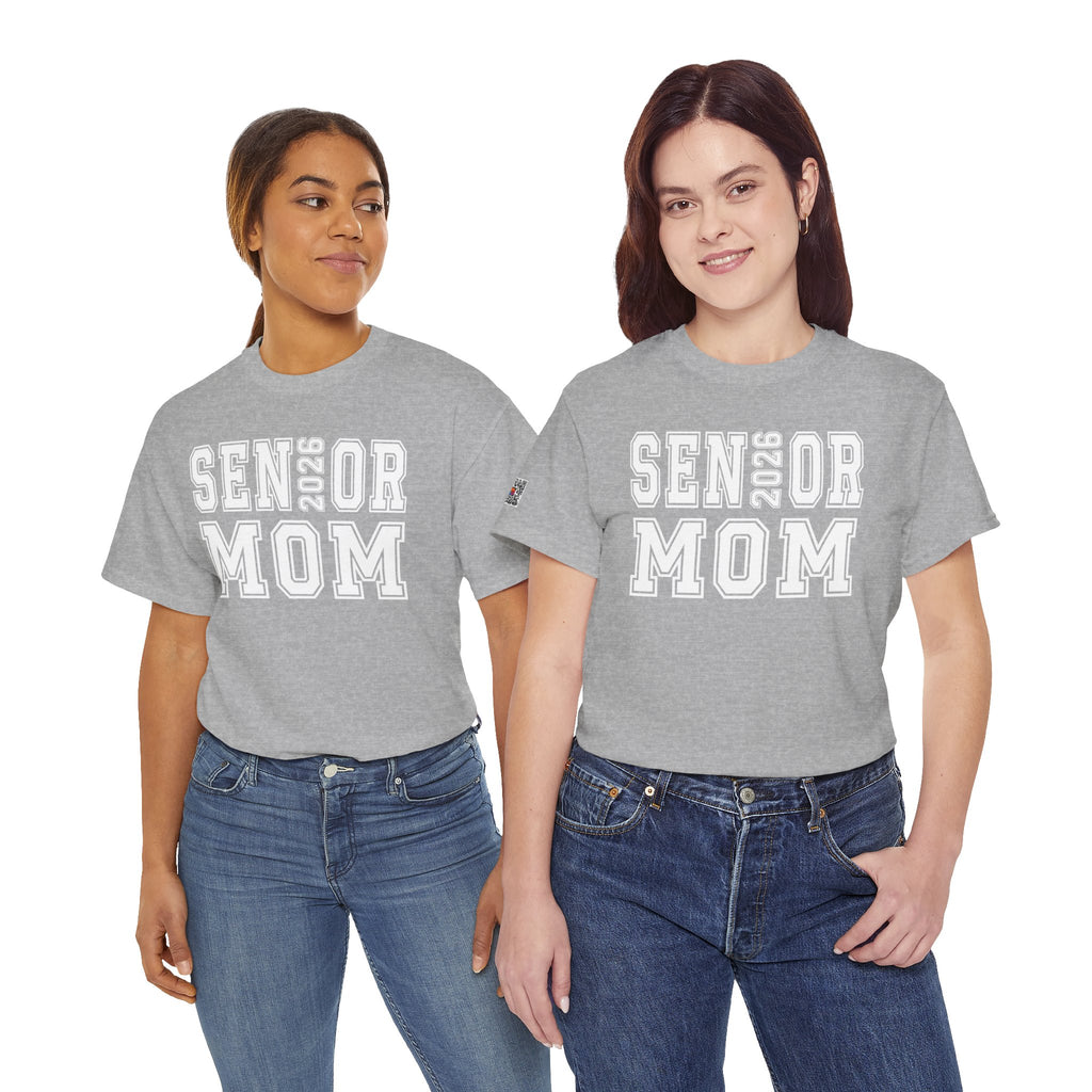 Senior Mom 2026 T-Shirt | Proud Mom Graduation Tee | Class of 2026 Parent Shirt | Cr8tive Designs