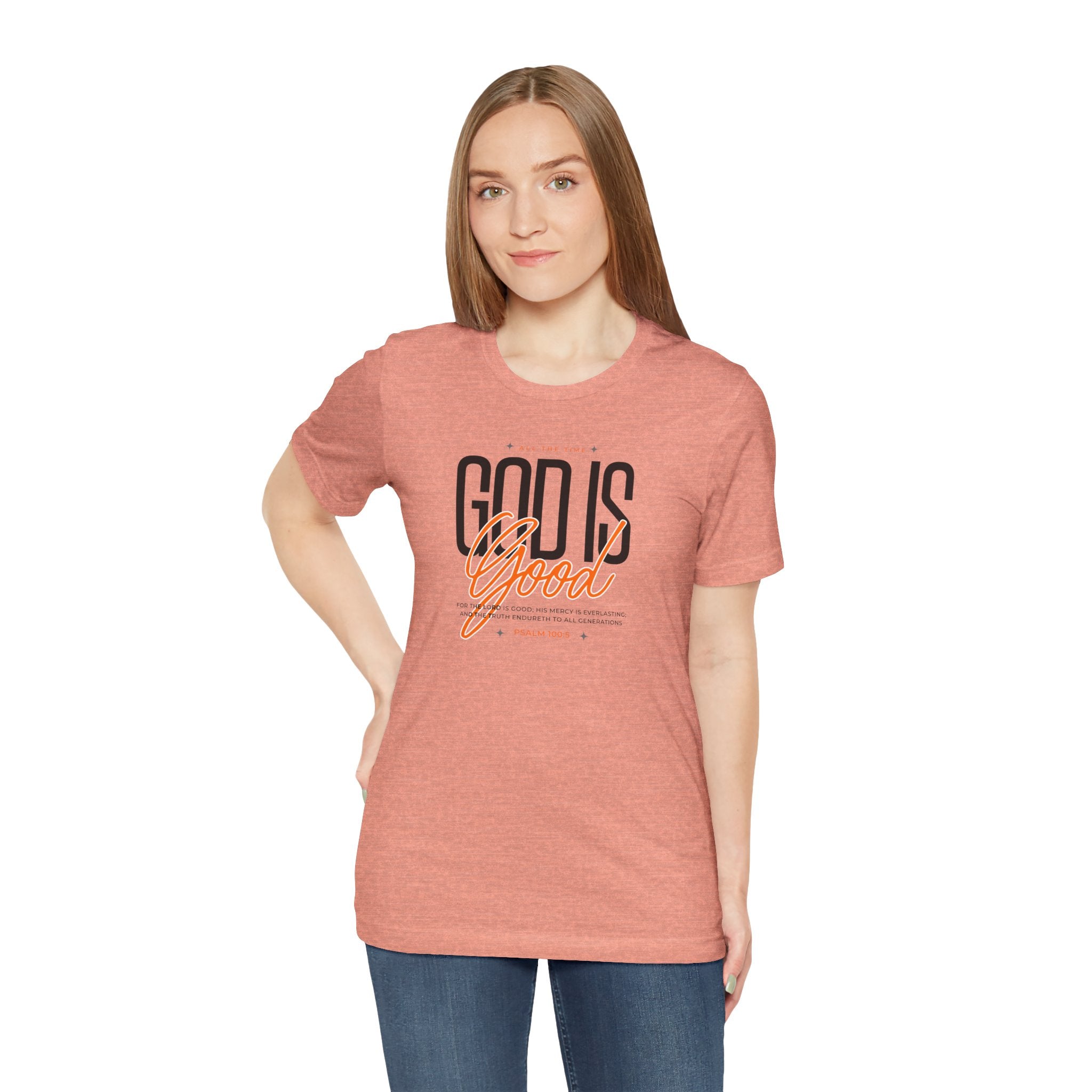God Is Good T-Shirt | Inspirational Christian Faith Tee | Cr8tive Designs