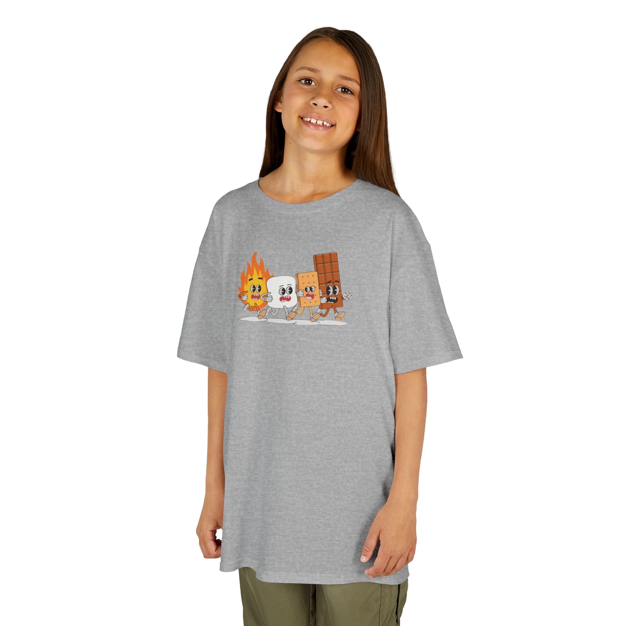 S’mores Squad | Kids Camping Graphic Tee | Cr8tive Designs