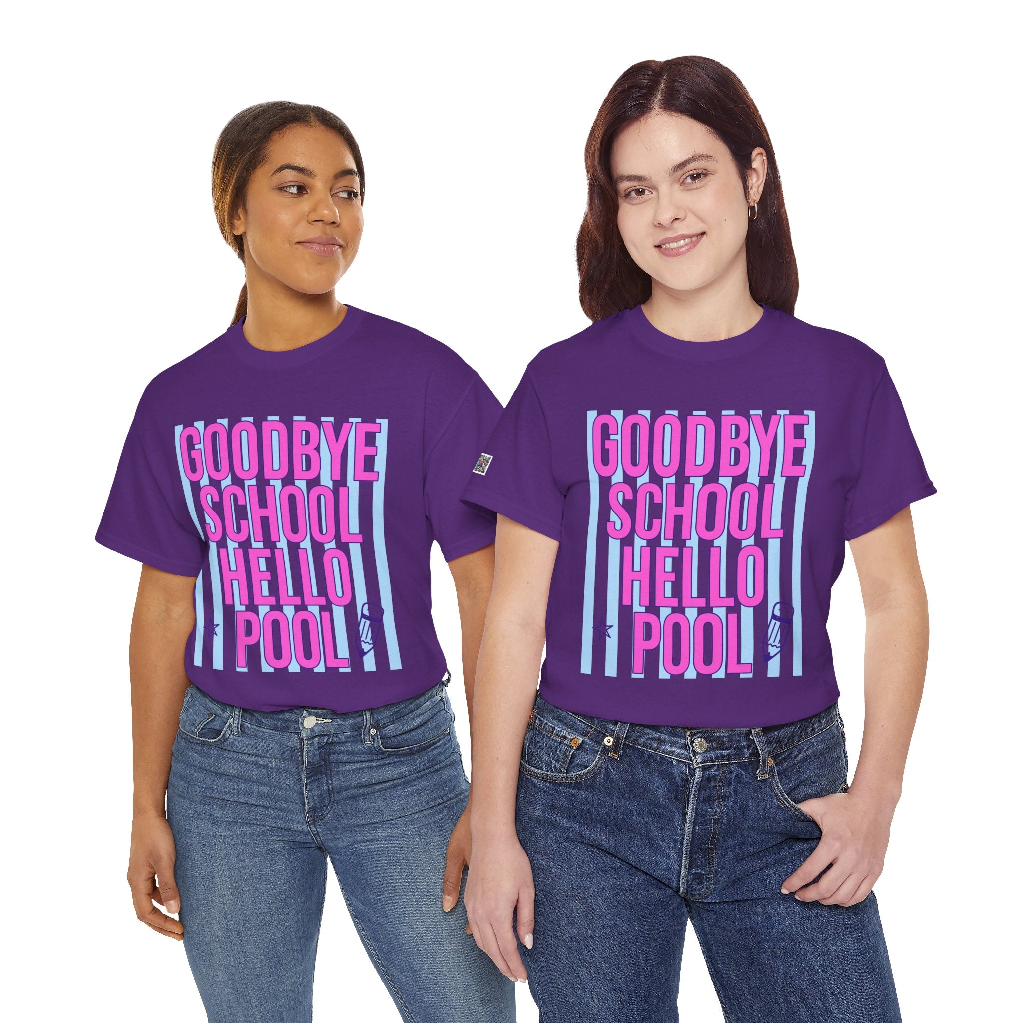 GOODBYE SCHOOL HELLO POOL T-SHIRT | TEACHER SUMMER BREAK SHIRT | LAST DAY OF SCHOOL SHIRT | CR8TIVE DESIGNS