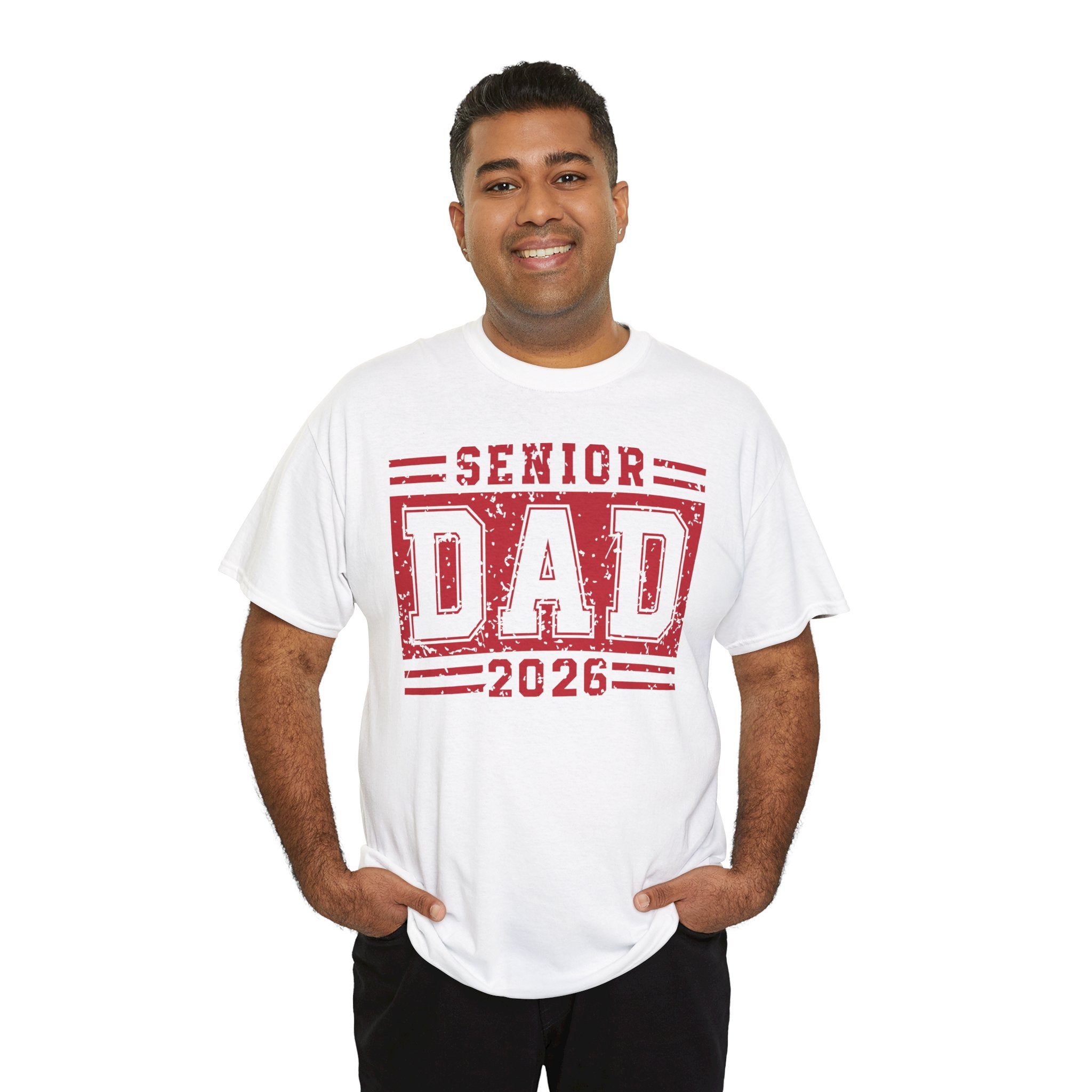 Senior Dad 2026 T-Shirt | Proud Dad Graduation Tee | Class of 2026 Parent Shirt | Cr8tive Designs