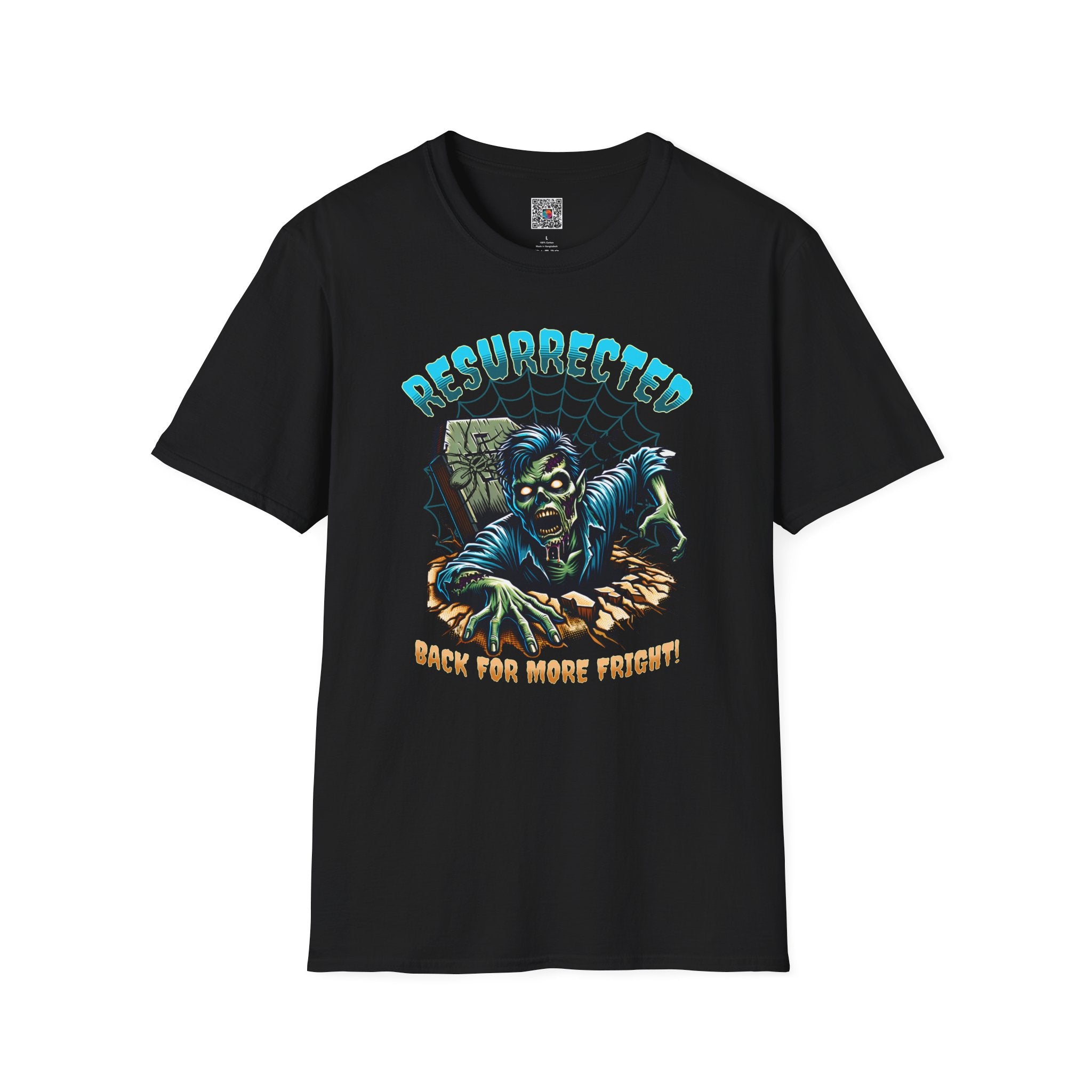 Resurrected Zombie T-Shirt | Retro Horror Graphic Tee | Cr8tive Designs