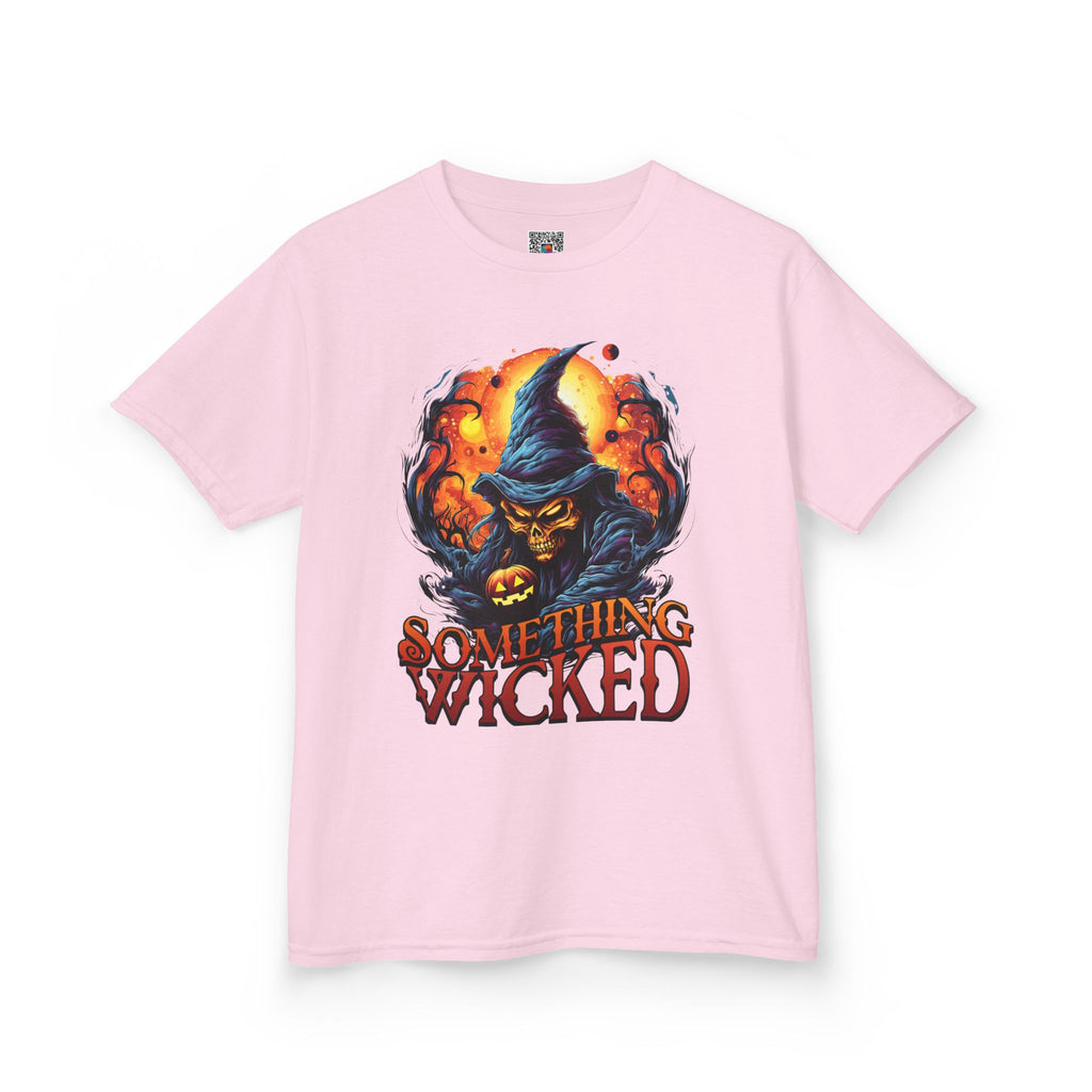 Kids T-Shirt "Something Wicked" Witch Graphic | Halloween Costume Tee | Cr8tive Designs