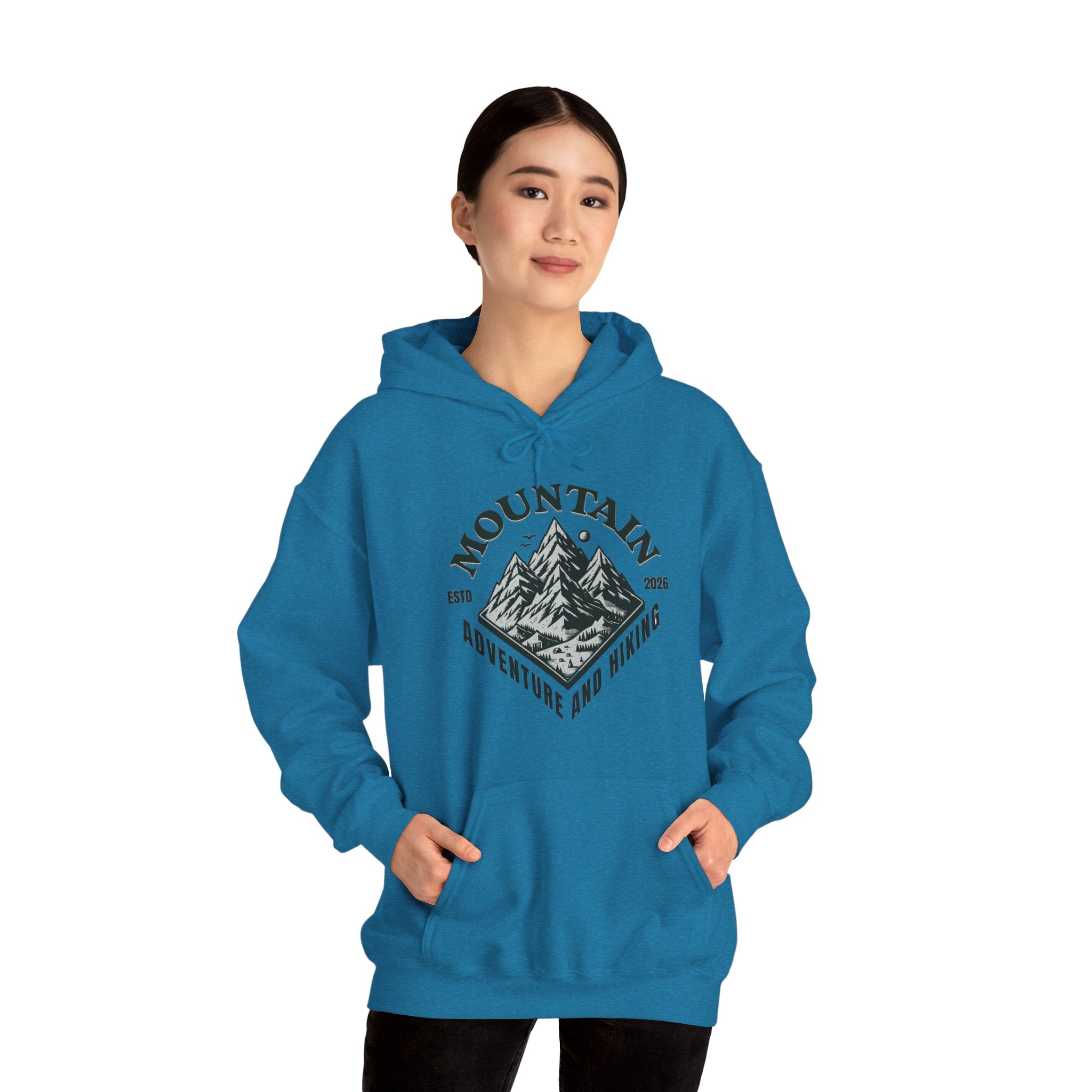 Mountain Adventure Hoodie | Outdoor Hunting & Wilderness Design | Cr8tive Designs
