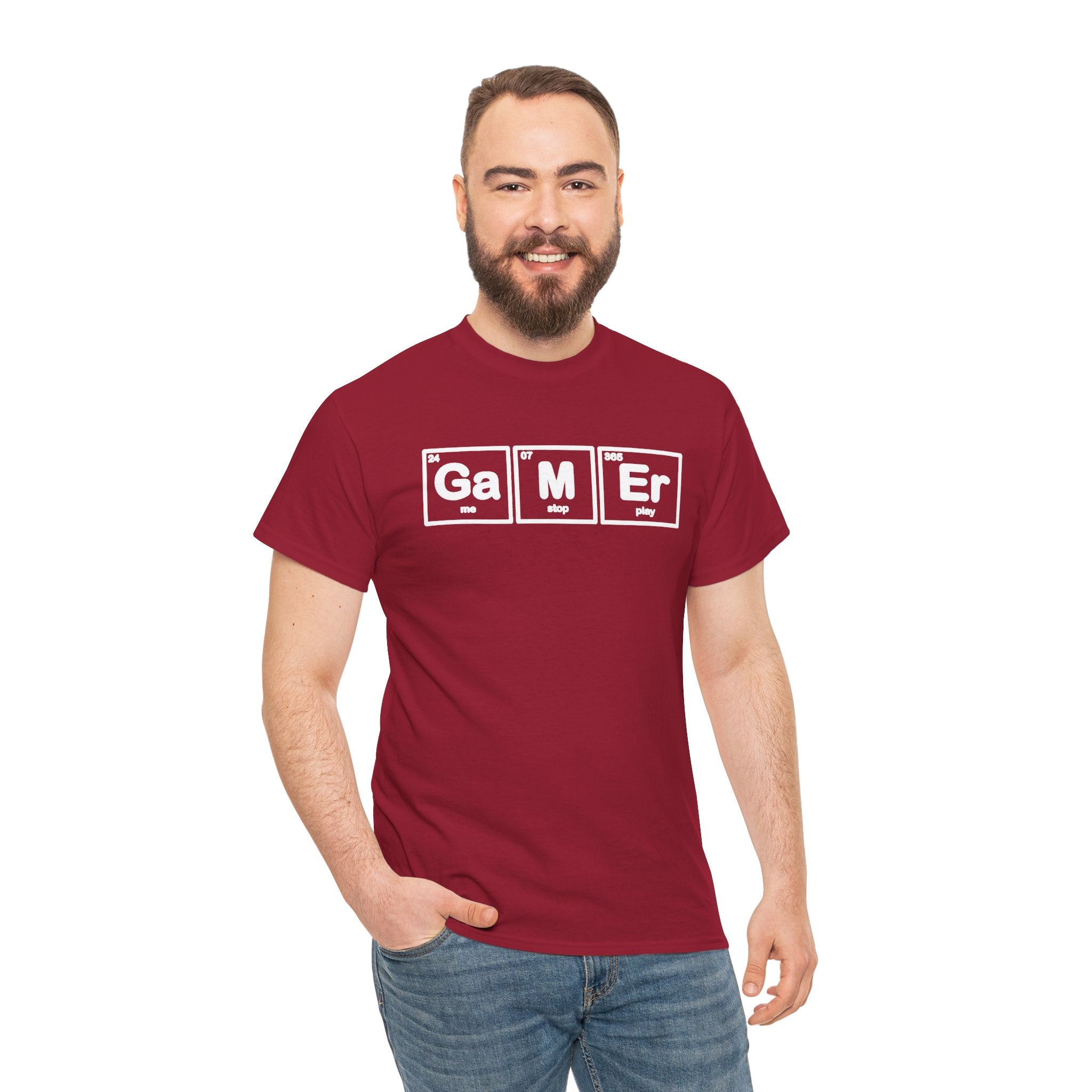 Gamer T-Shirt | Periodic Table Gaming Design | Cr8tive Designs