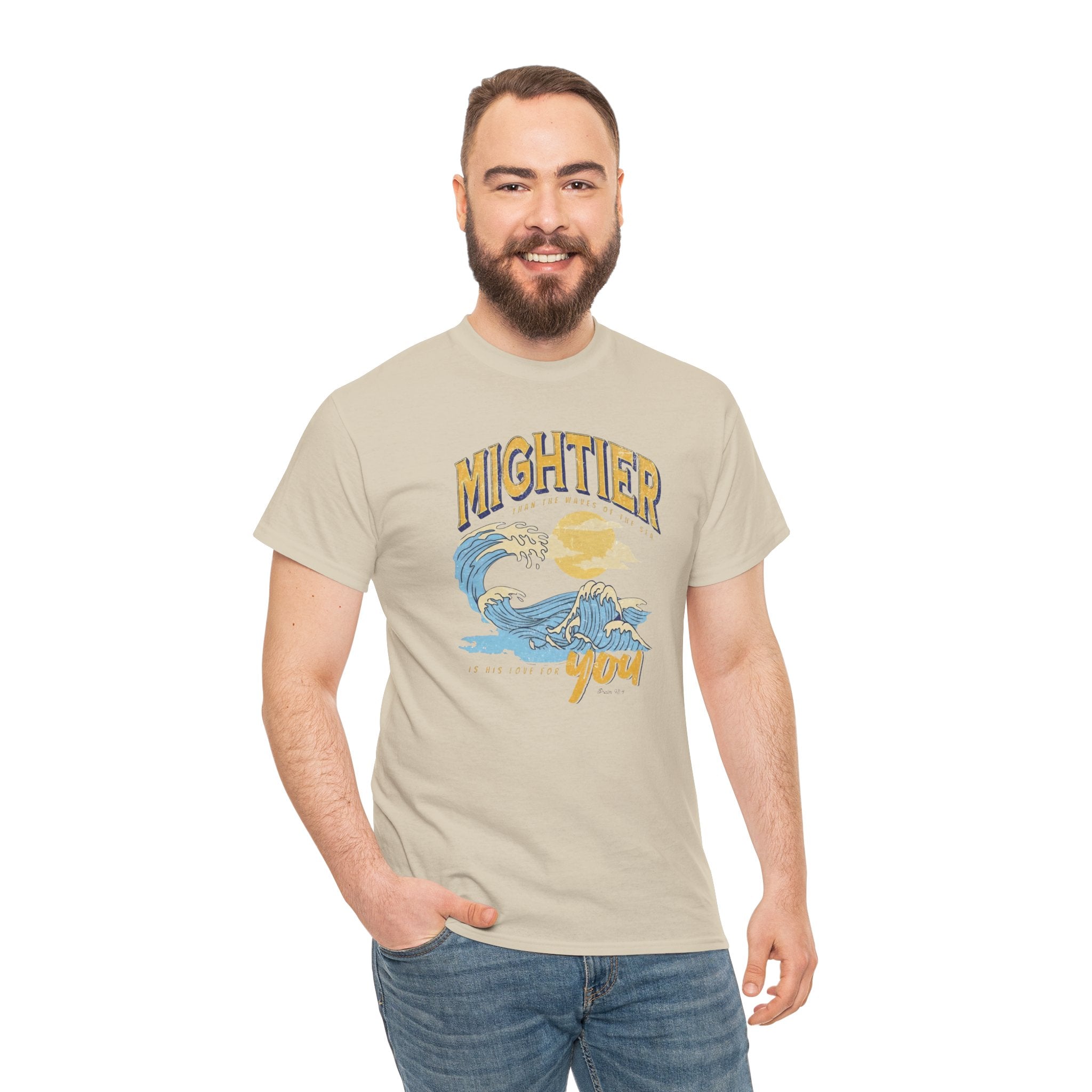 Mighter Than The Waves T-shirt /Cr8tive Designs