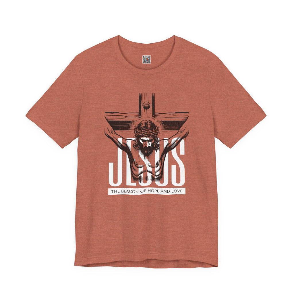 Jesus Crucifix Tee | Christian Graphic T-Shirt | Cr8tive Designs