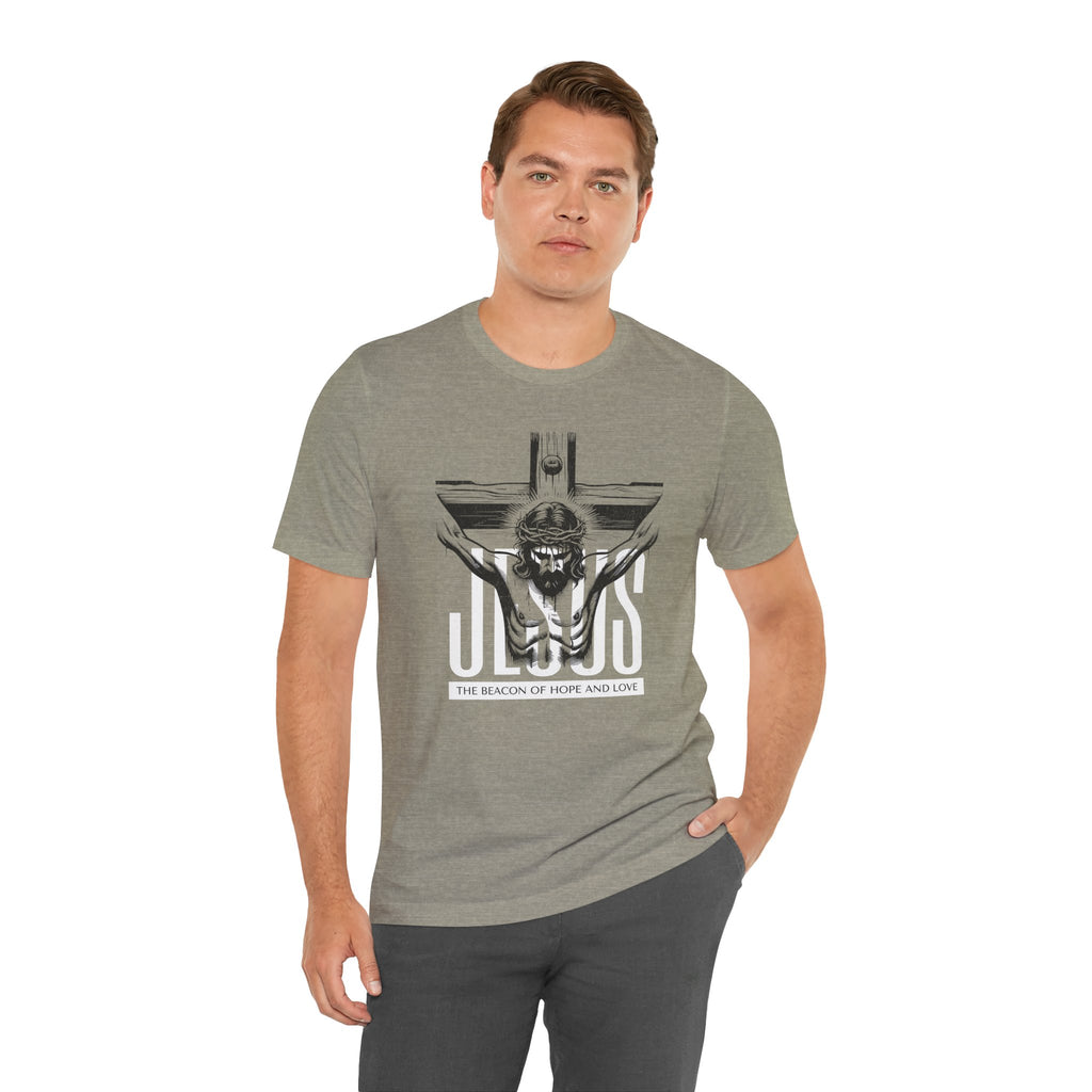 Jesus Crucifix Tee | Christian Graphic T-Shirt | Cr8tive Designs