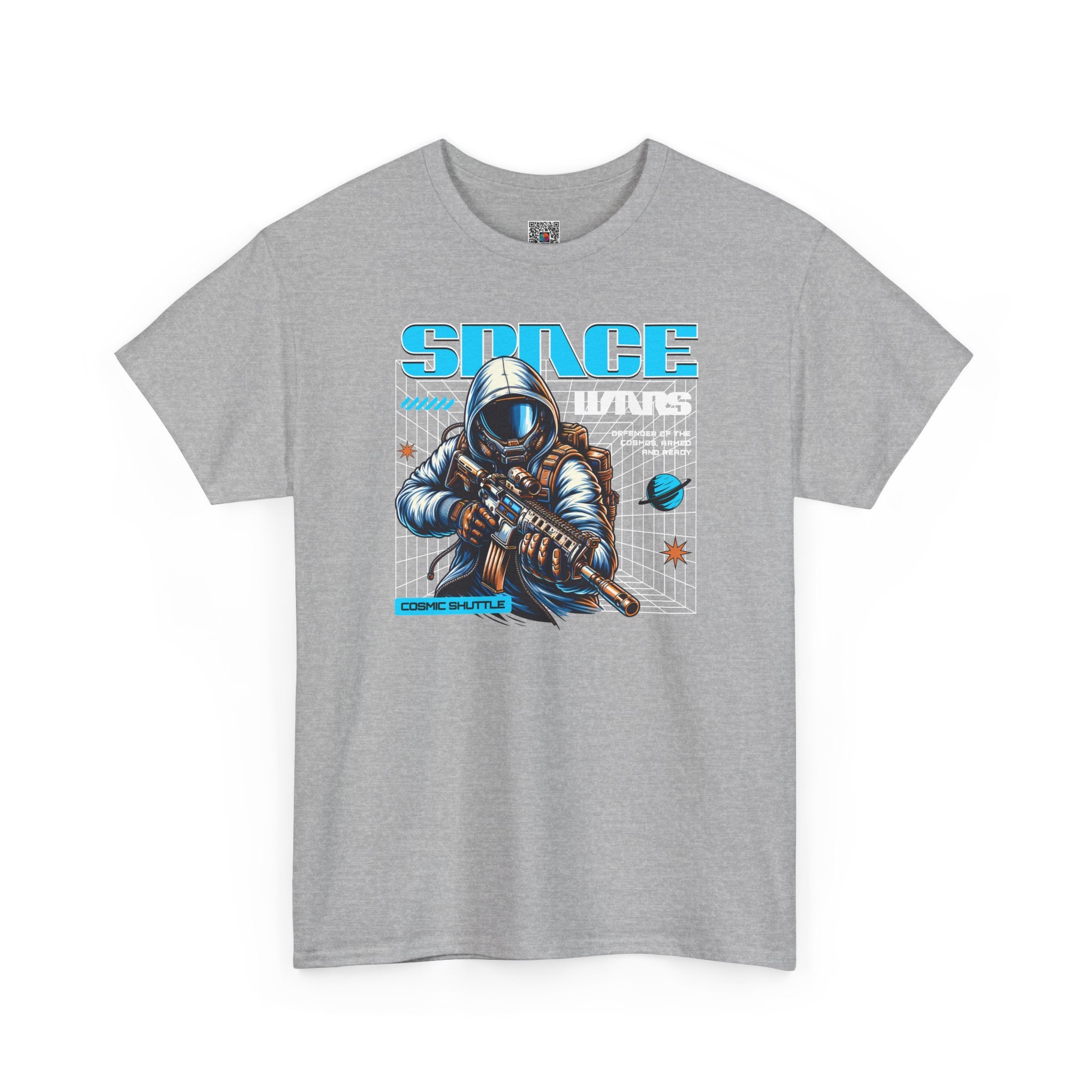 Space Vikings | Retro Sci-Fi Astronaut Graphic T-Shirt | Cr8tive Designs