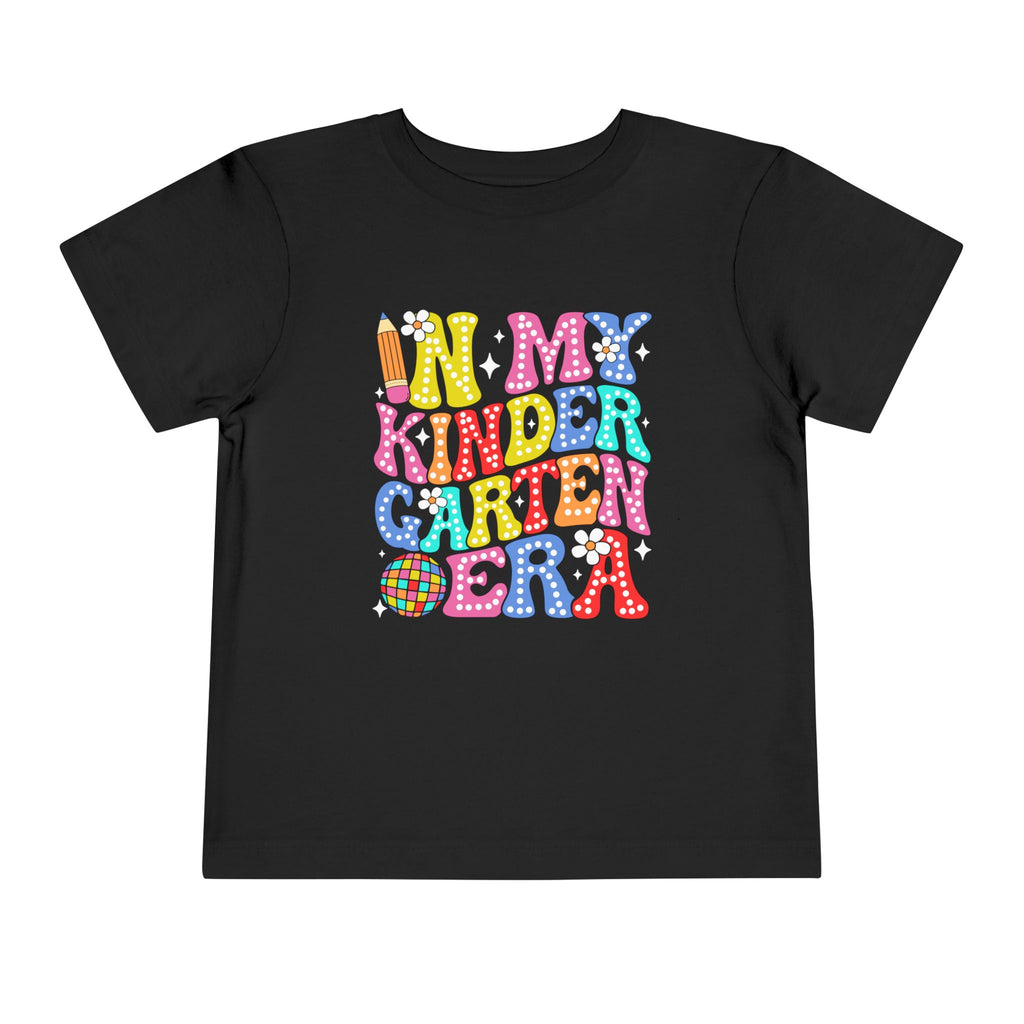 In My Kindergarten Era Toddler Tee | Colorful Retro School T-Shirt | Cr8tive Designs