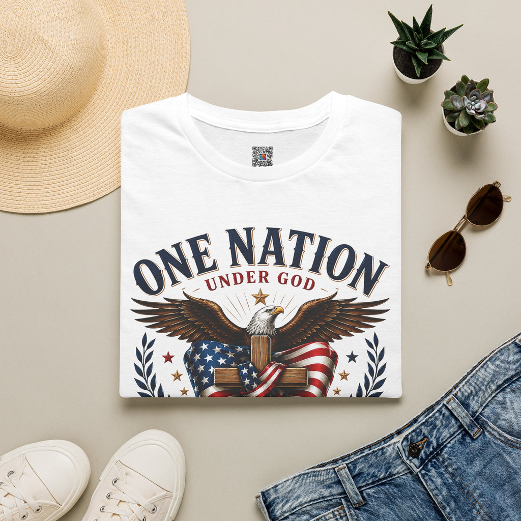 One Nation 250 Blessings | Patriotic Eagle Design | Cr8tive Designs