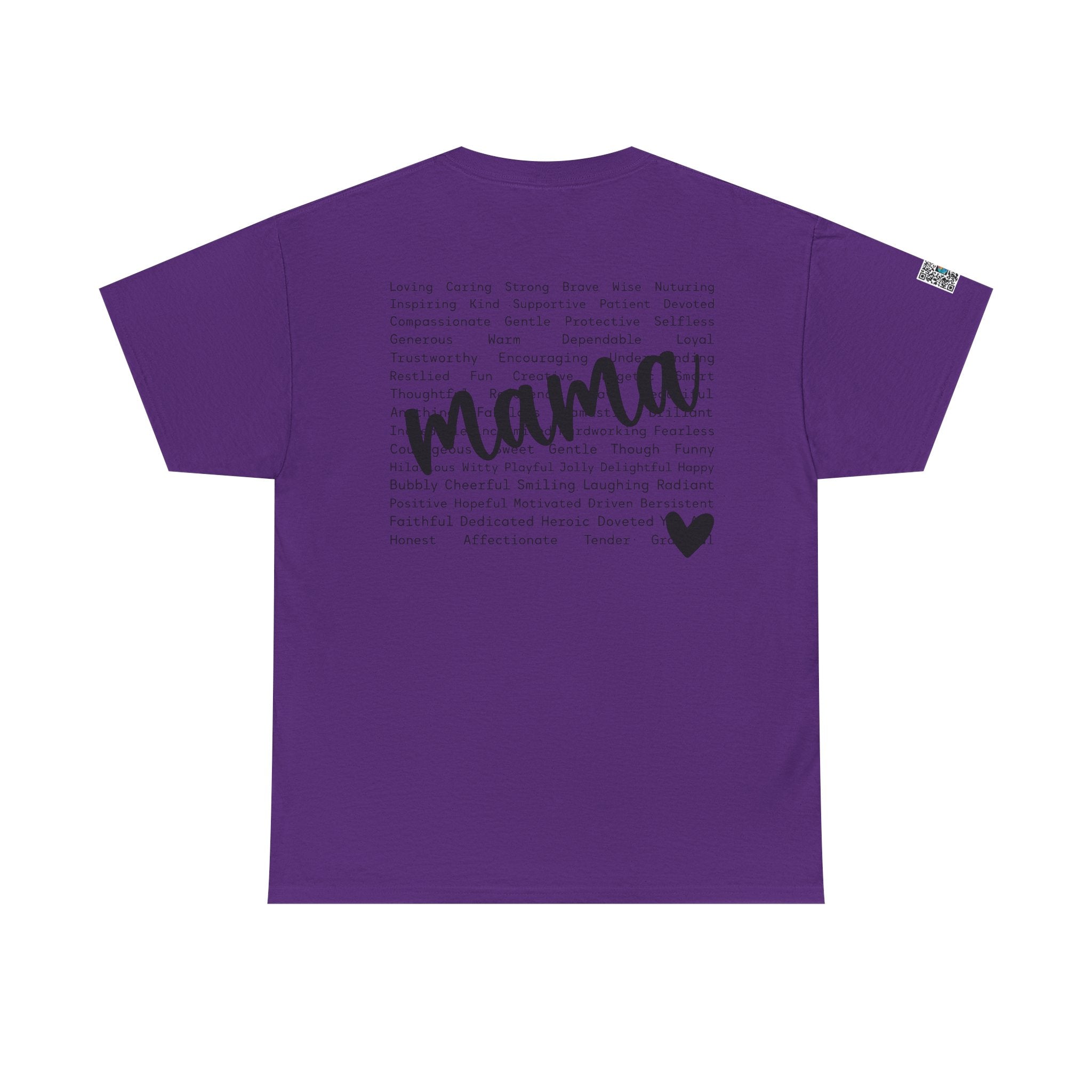 Mama Script Tee – Inspirational Motherhood Shirt, Soft Minimalist Mom Graphic T-Shirt | Cr8tive Designs