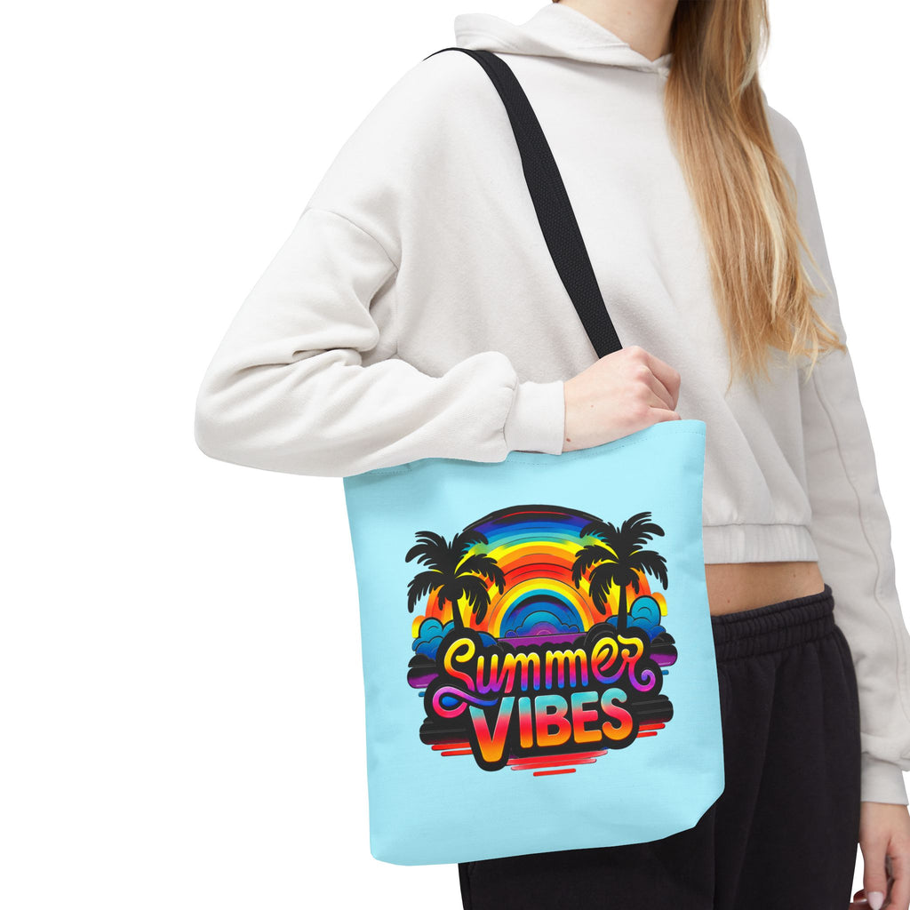 Summer Vibes | Bright Tropical Beach Bag | Cr8tive Designs