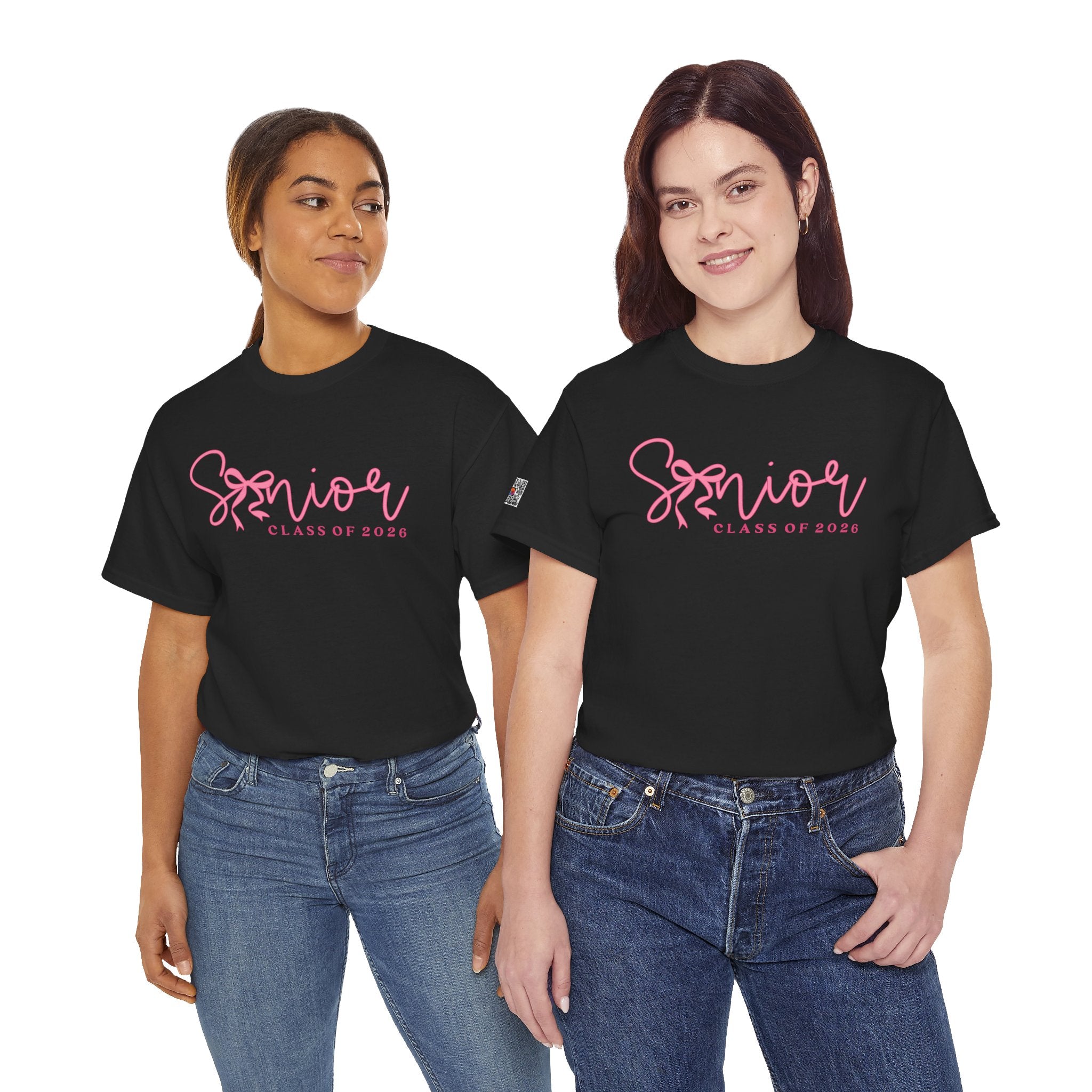 Senior 2026 Pink Script T-Shirt | Cute Graduation T-Shirt | Aesthetic Senior Shirt | Unisex Fit | Cr8tive Designs
