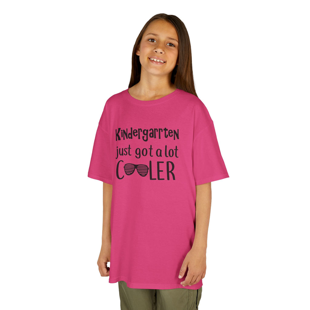 Kindergarten Just Got A Lot Cooler Tee | Back to School T-Shirt | Cr8tive Designs