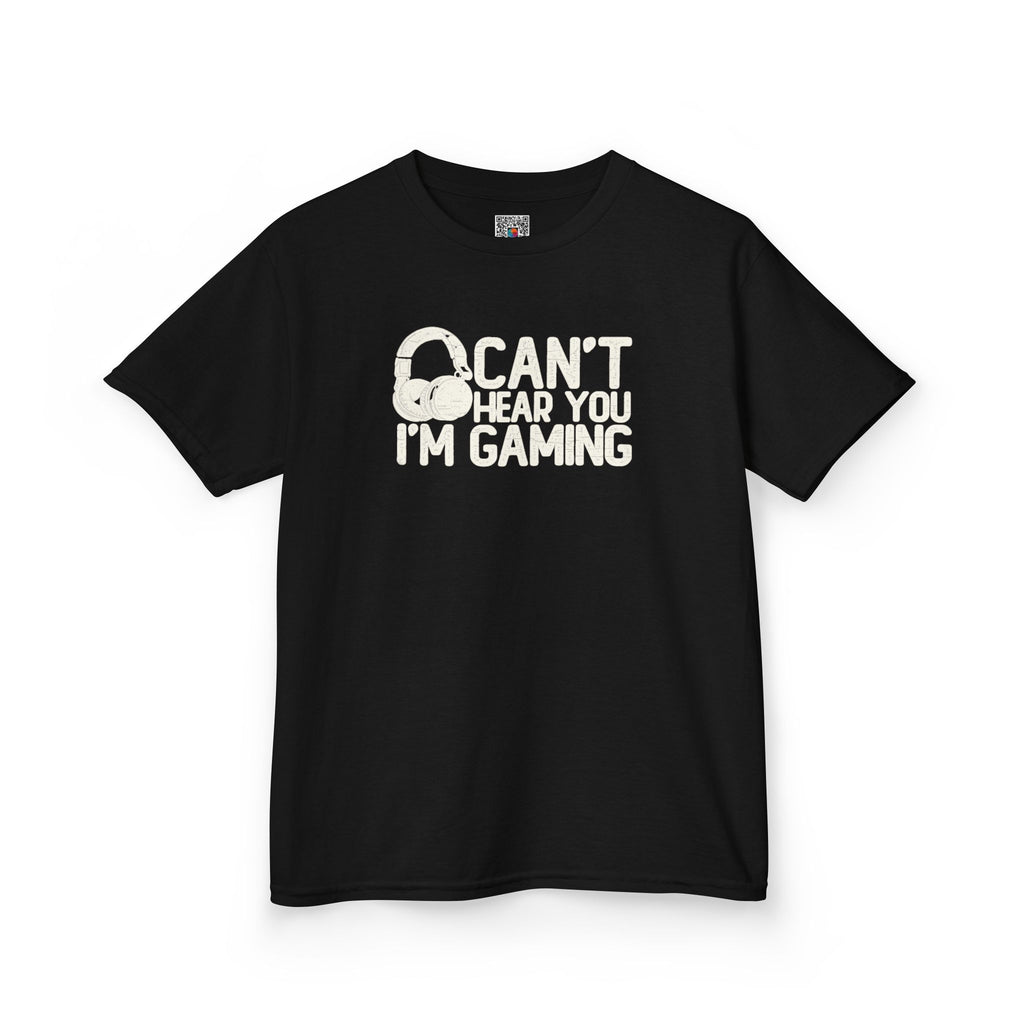 Can’t Hear You, I’m Gaming | Funny Youth Gamer T-Shirt | Cr8tive Designs