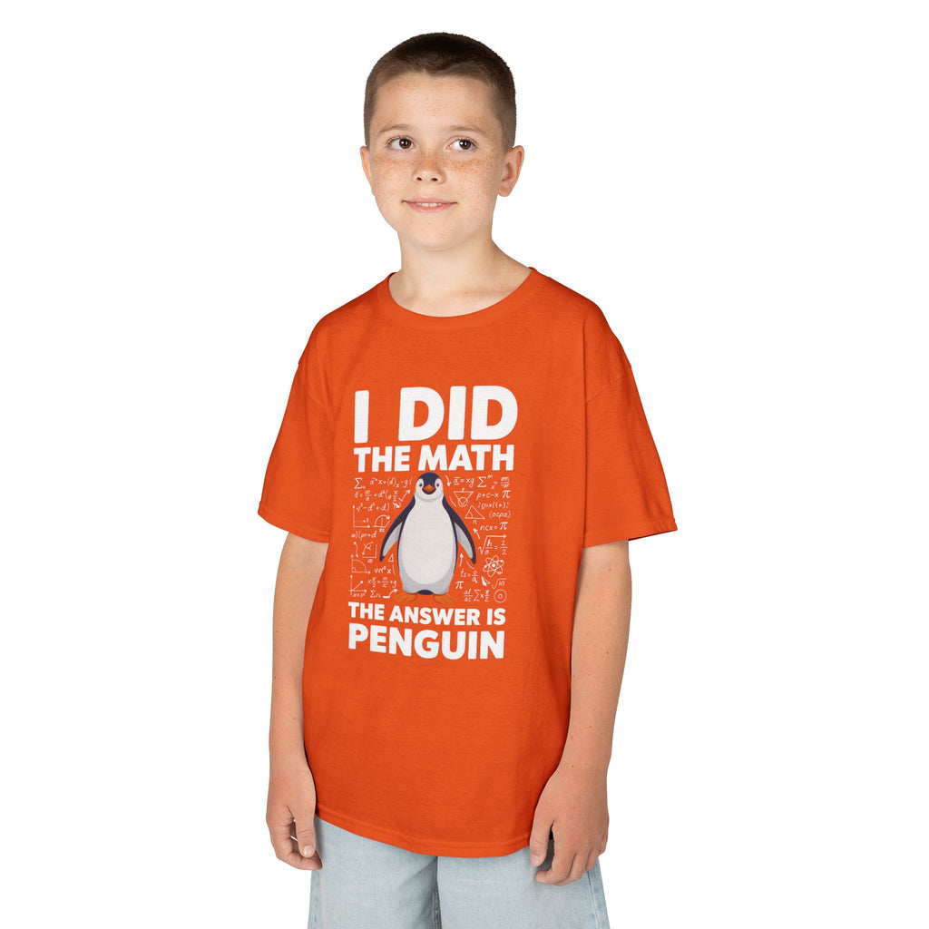 I Did the Math—The Answer Is Penguin | Funny Penguin Math T-Shirt | Cr8tive Designs