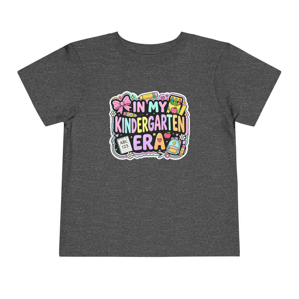 In My Kindergarten Era Youth Tee | Colorful Back-to-School T-Shirt | Cr8tive Designs