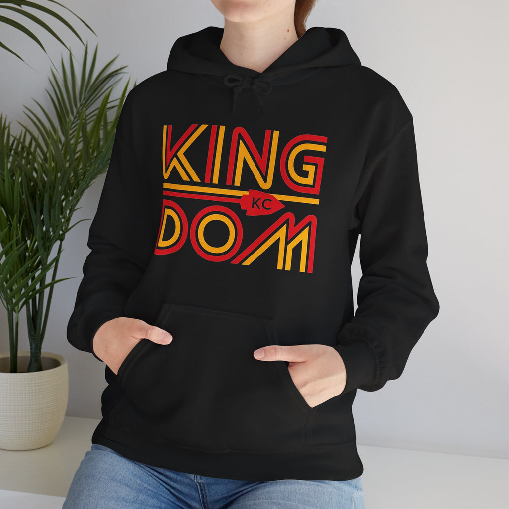 KC Kingdom | Retro Football Hoodie | Cr8tive Designs