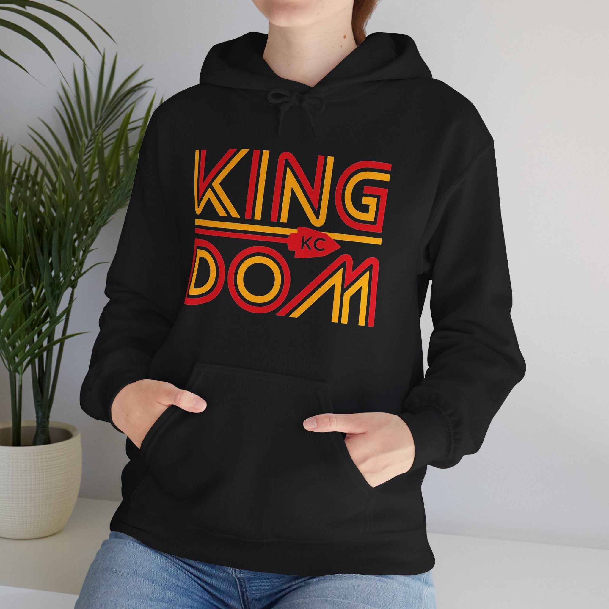KC Kingdom | Retro Football Hoodie | Cr8tive Designs
