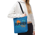 Summer Time | Tropical Ocean Tote Bag | Cr8tive Designs