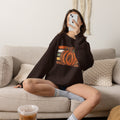 Vintage Retro Pumpkin Sketch Sweatshirt | Distressed Fall Crewneck | Cr8tive Designs
