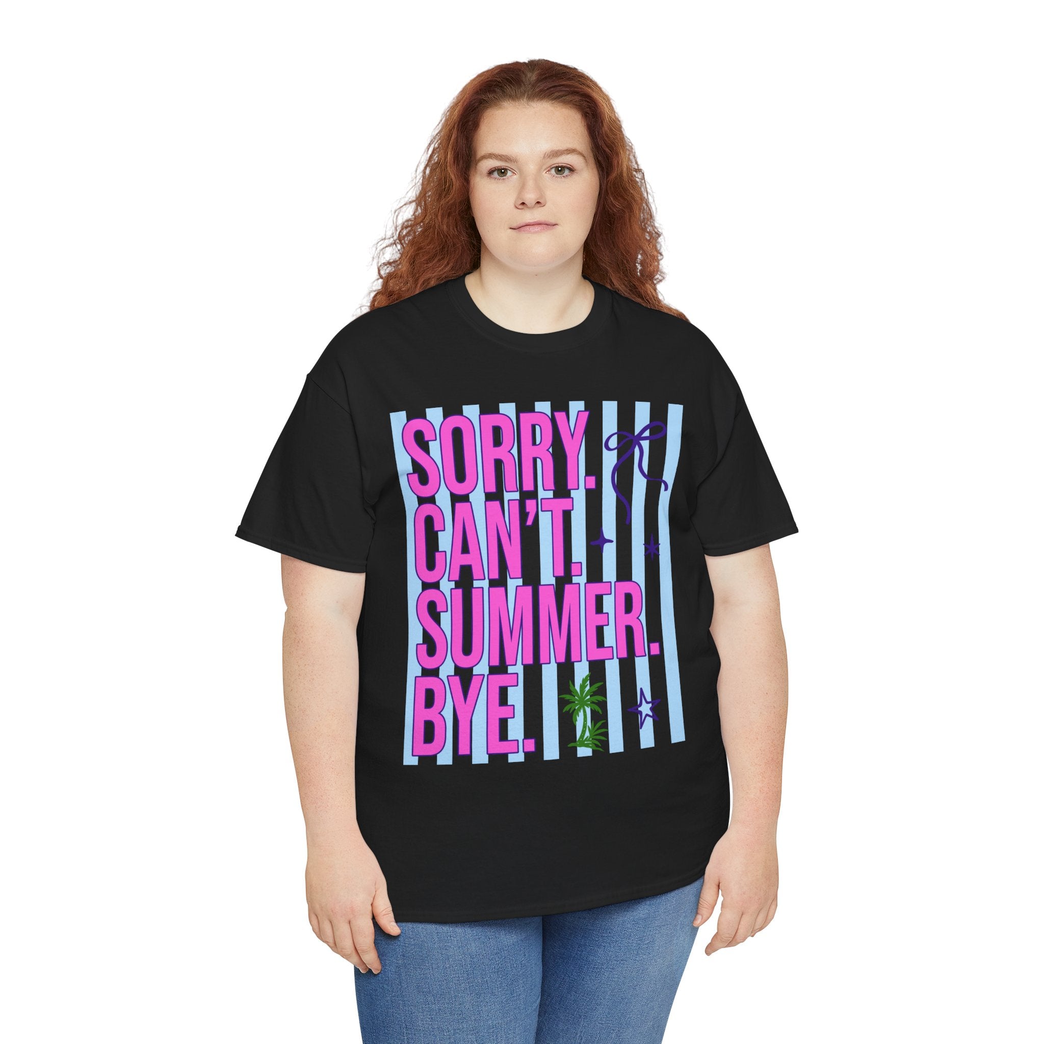 SORRY CAN’T SUMMER BYE T-SHIRT | FUNNY TEACHER SUMMER SHIRT | LAST DAY OF SCHOOL SHIRT | CR8TIVE DESIGNS