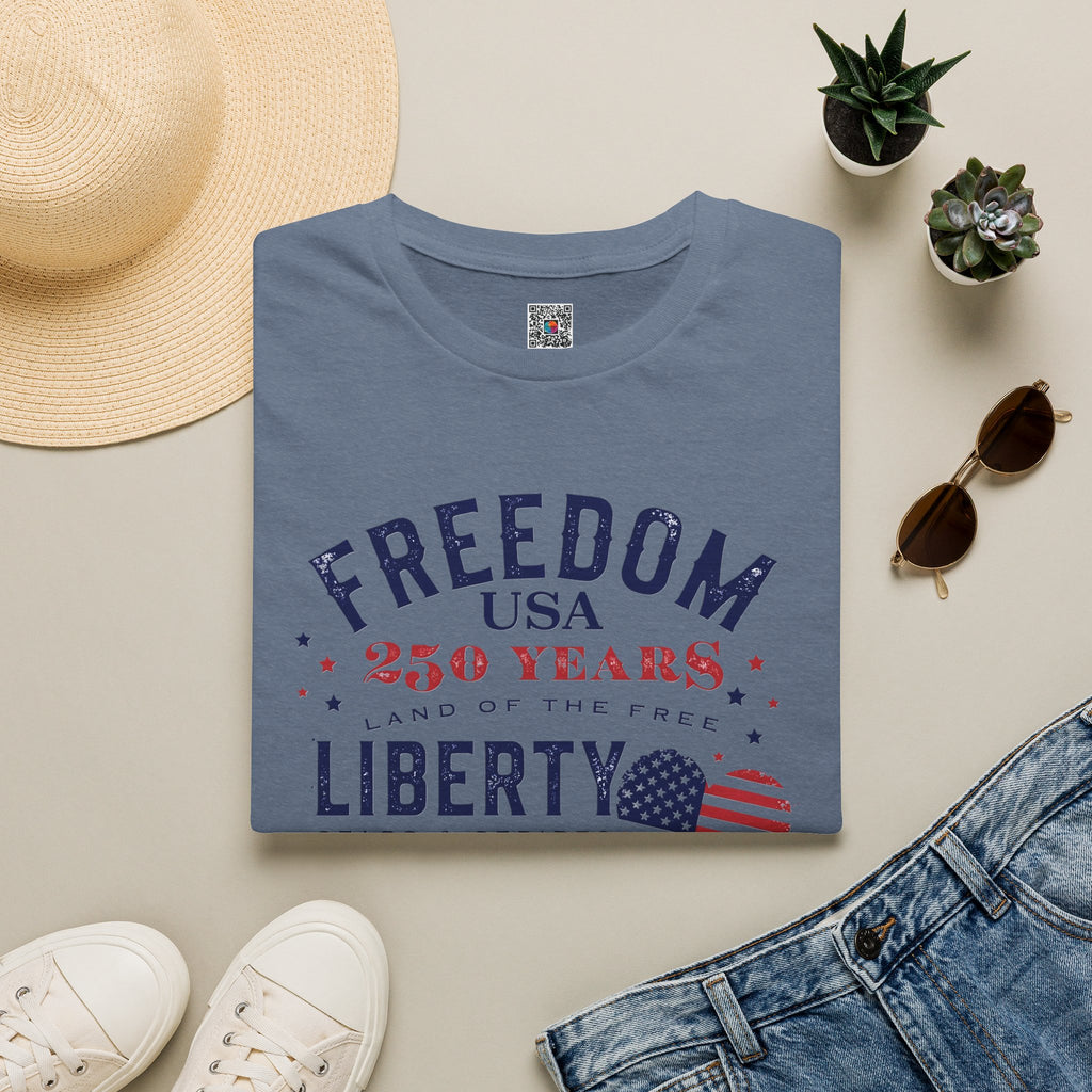 Freedom Liberty America | Patriotic Typography Design | Cr8tive Designs