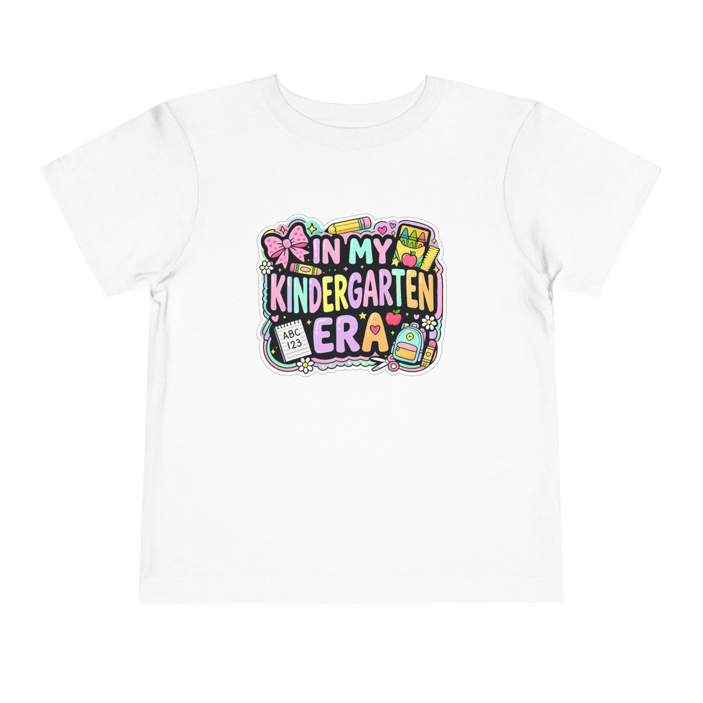 In My Kindergarten Era Youth Tee | Colorful Back-to-School T-Shirt | Cr8tive Designs