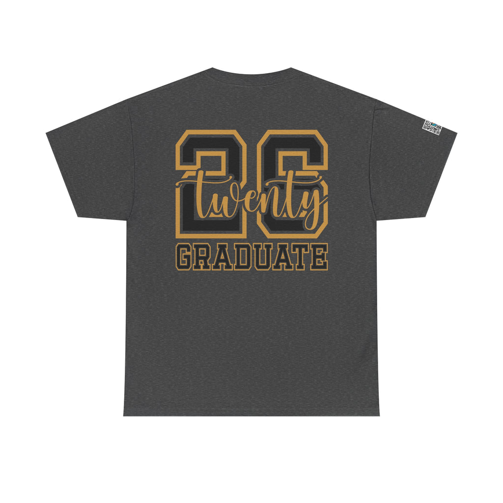 Senior 2026 Graduation Cap T-Shirt | Classic Senior Year Tee | Unisex Graphic Shirt | Cr8tive Designs