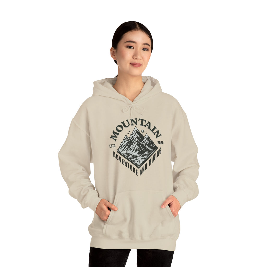 Mountain Adventure Hoodie | Outdoor Hunting & Wilderness Design | Cr8tive Designs