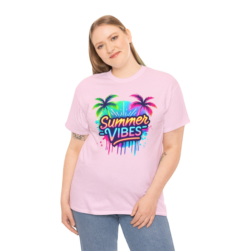Summer Vibes | Neon Tropical Beach Design | Cr8tive Designs
