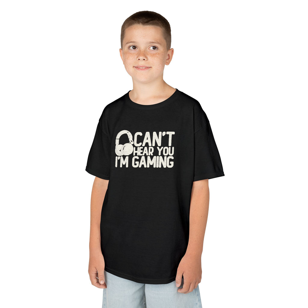 Can’t Hear You, I’m Gaming | Funny Youth Gamer T-Shirt | Cr8tive Designs