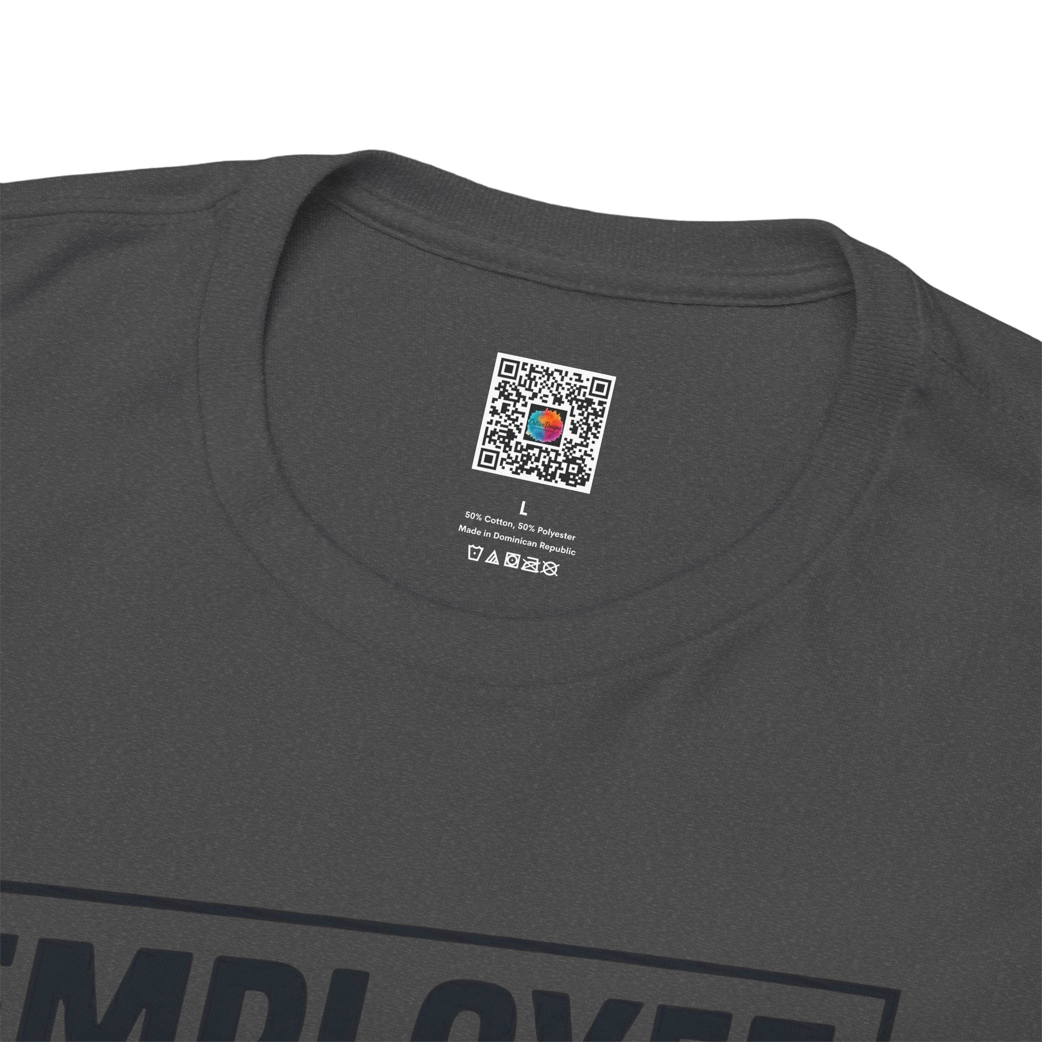 Employee of the Month Every Month T-Shirt | Funny Graphic Tee | Cr8tive Designs