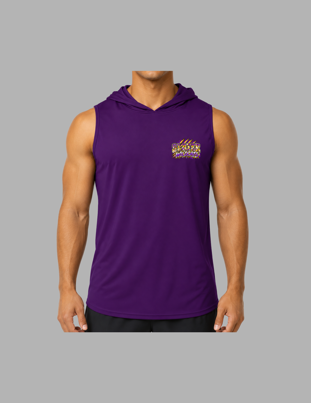 Custom Slater Wildcats Basketball Set | Purple & Black | Adult Small