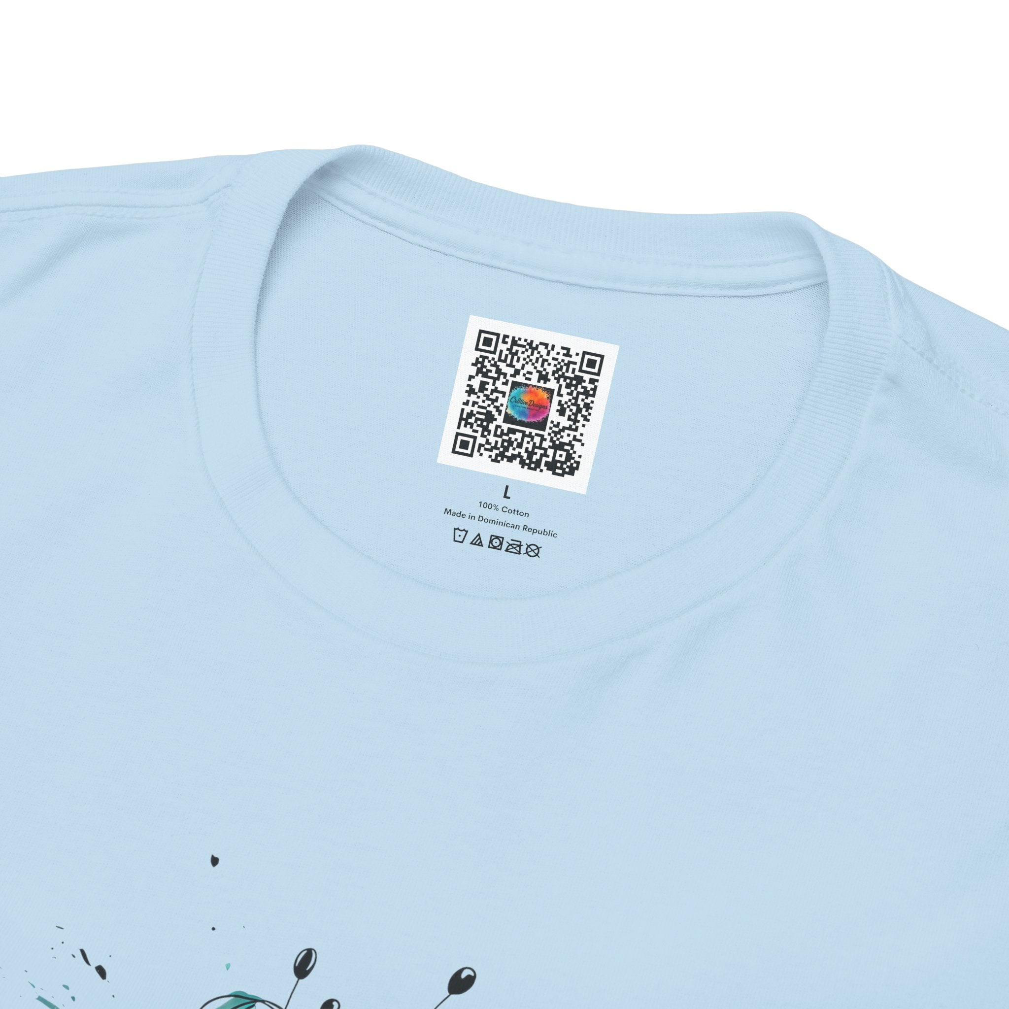 Watercolor Floral Burst T-Shirt – Colorful Artistic Flower Graphic Tee | Cr8tive Designs