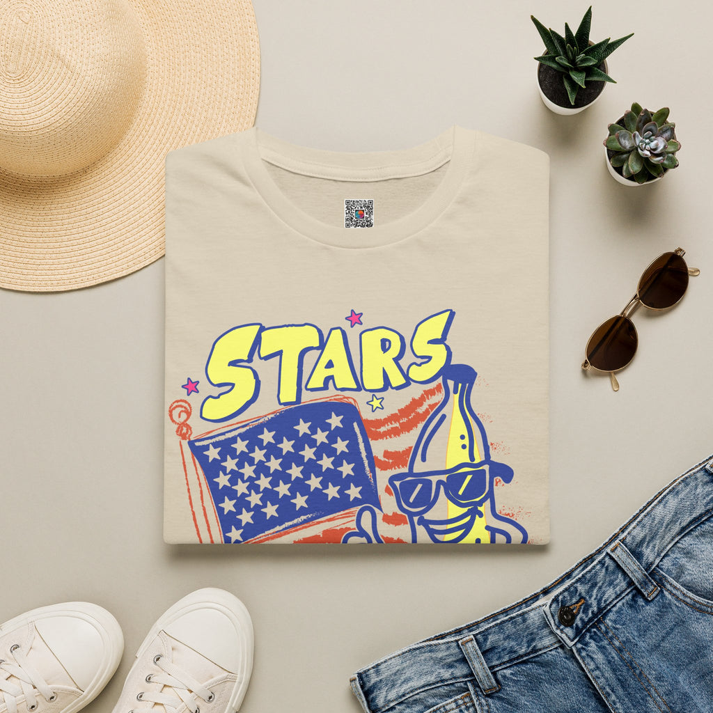Stars Stripes & Bananas | Retro Patriotic Banana Design | Cr8tive Designs
