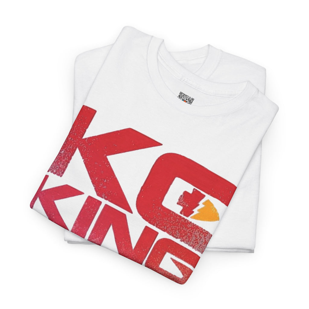KC Kingdom T-Shirt | Distressed Retro Kansas City Football Fan Apparel | Cr8tive Designs