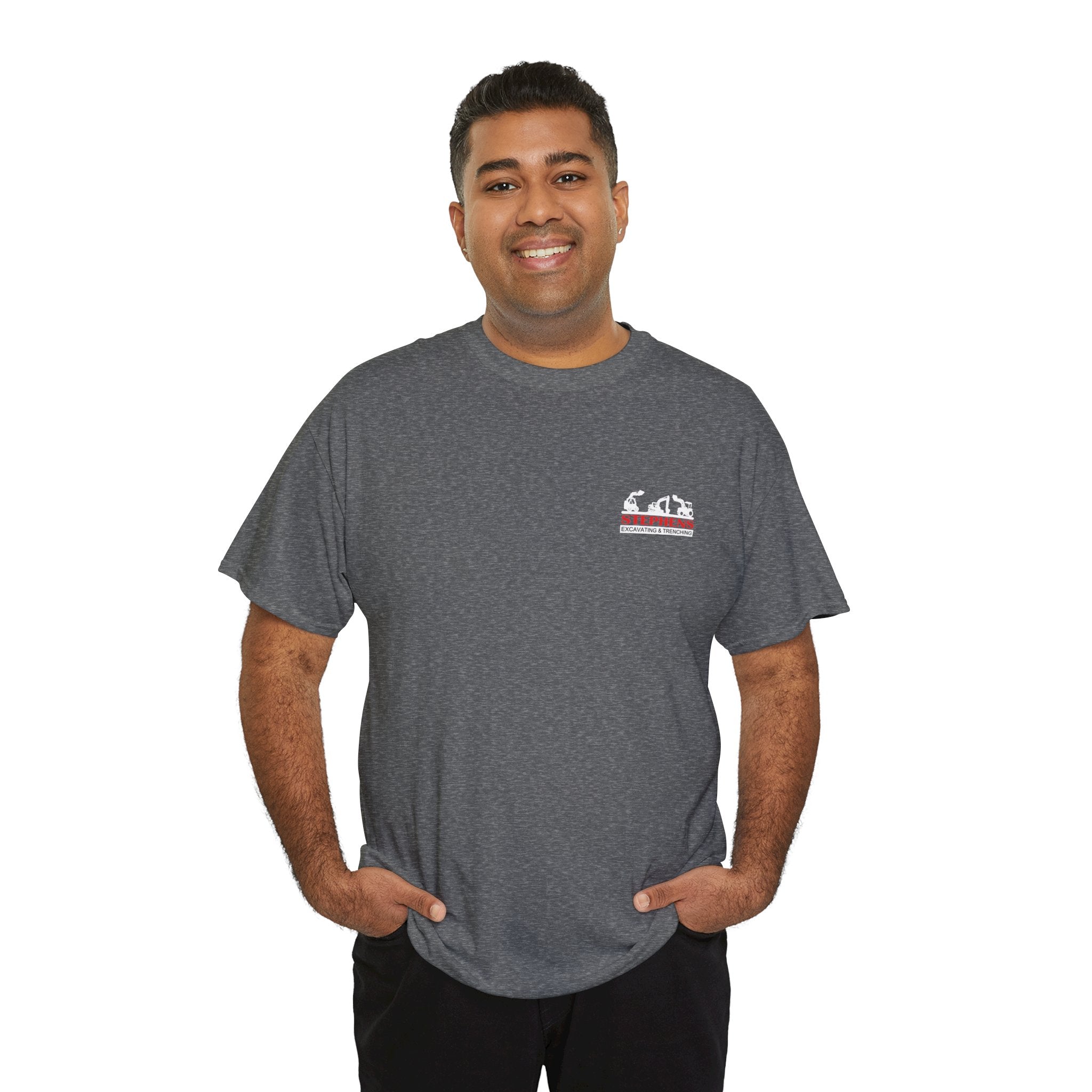 Stephens Excavating & Trenching Business T-Shirt | Custom Work Shirt | Cr8tive Designs