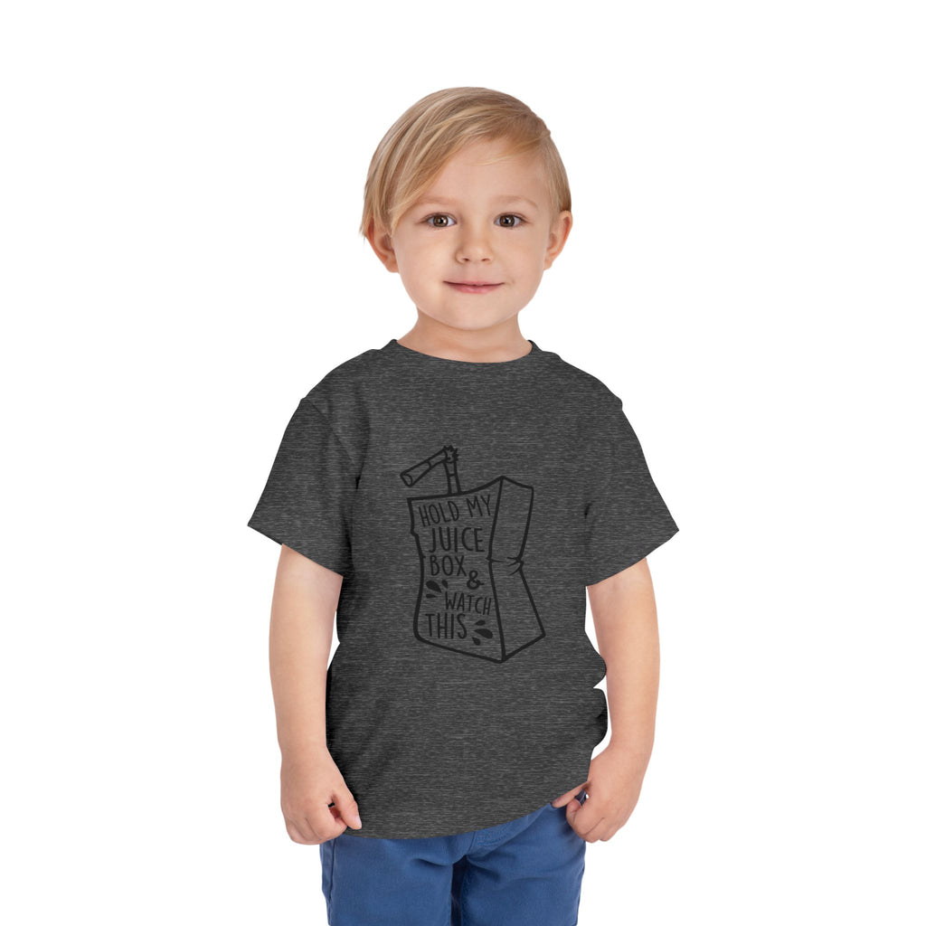 Hold My Juice Box and Watch This Youth Tee | Funny Kids Graphic T-Shirt | Cr8tive Designs